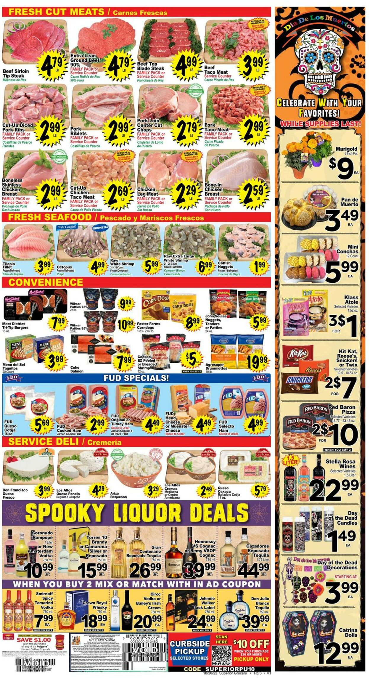 Superior Grocers Weekly Ad Circular - valid 10/26-11/01/2022 (Page 3)