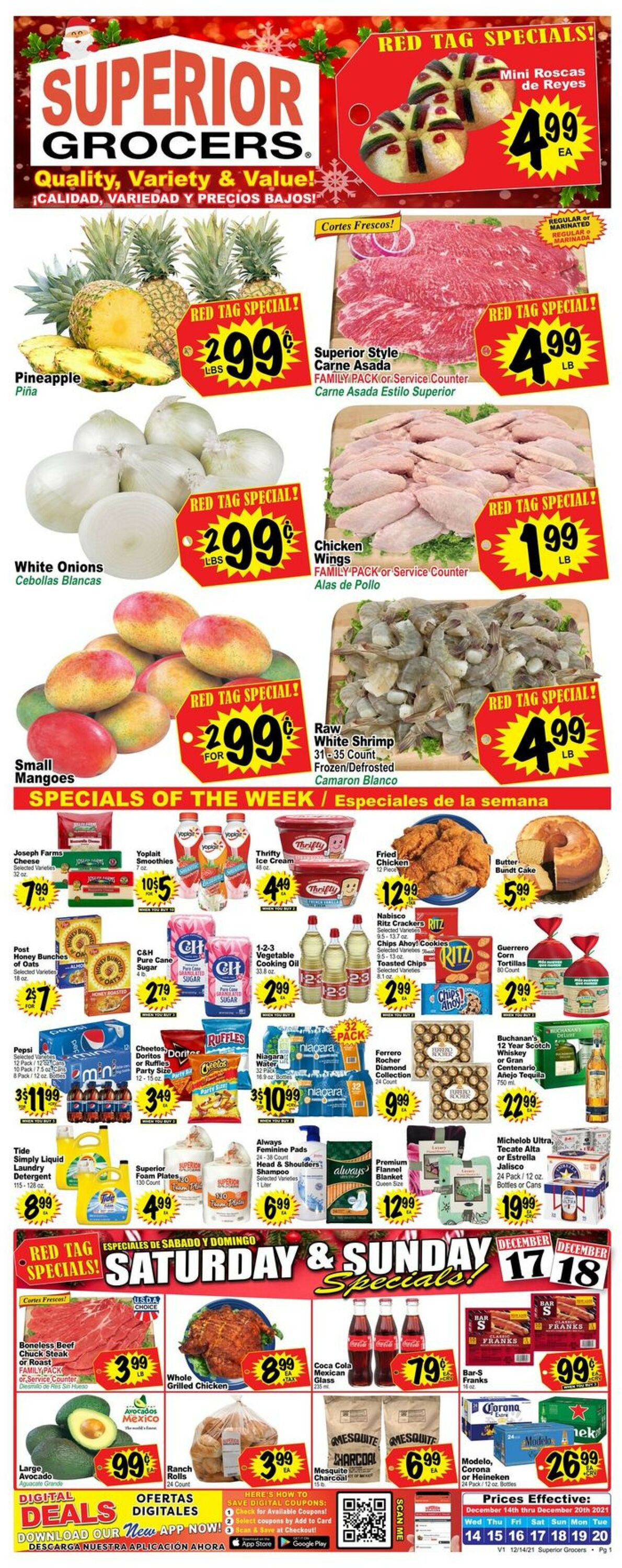 Superior Grocers Weekly Ad Circular - valid 12/14-12/20/2022