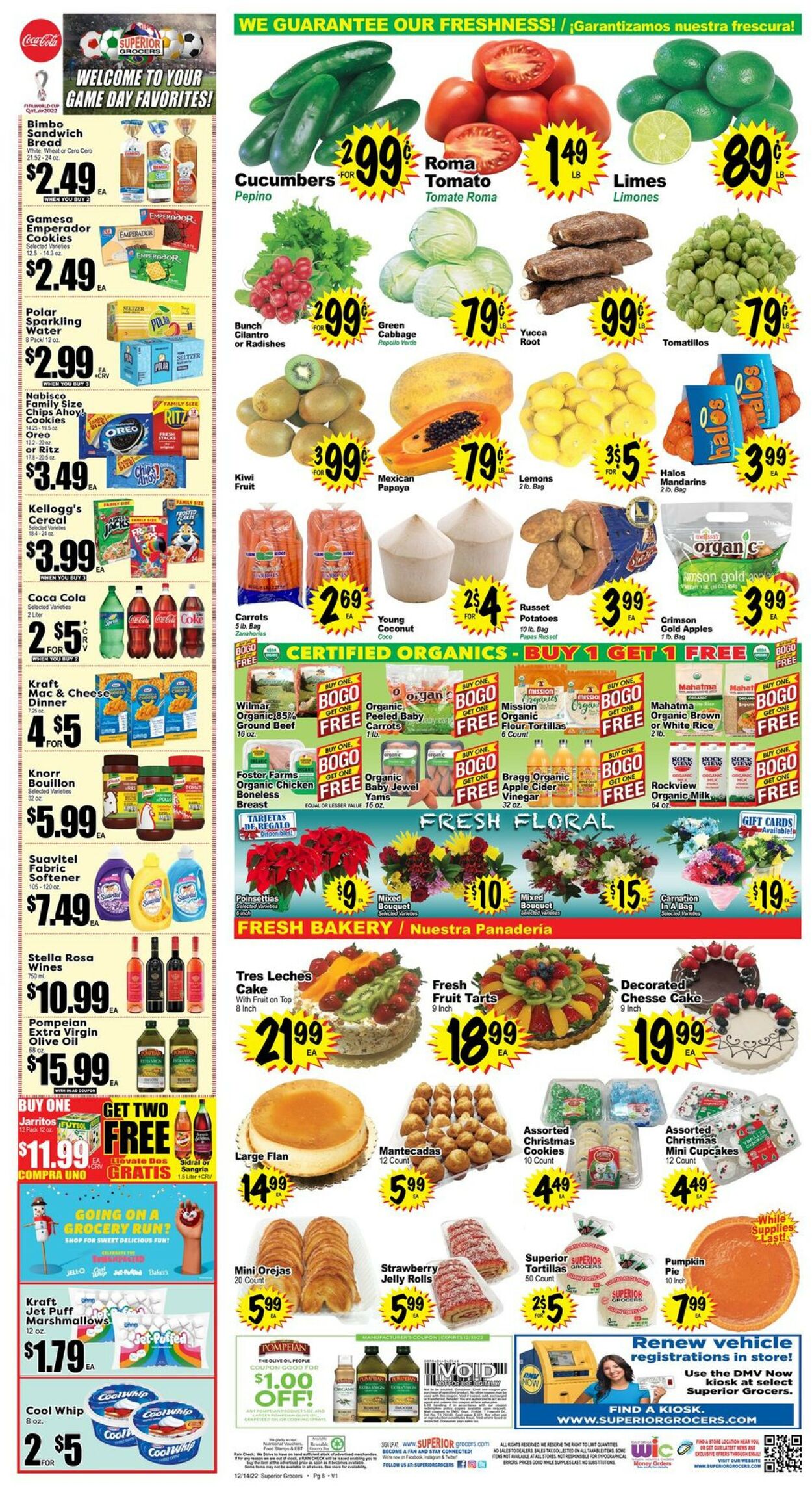 Superior Grocers Weekly Ad Circular - valid 12/14-12/20/2022 (Page 6)