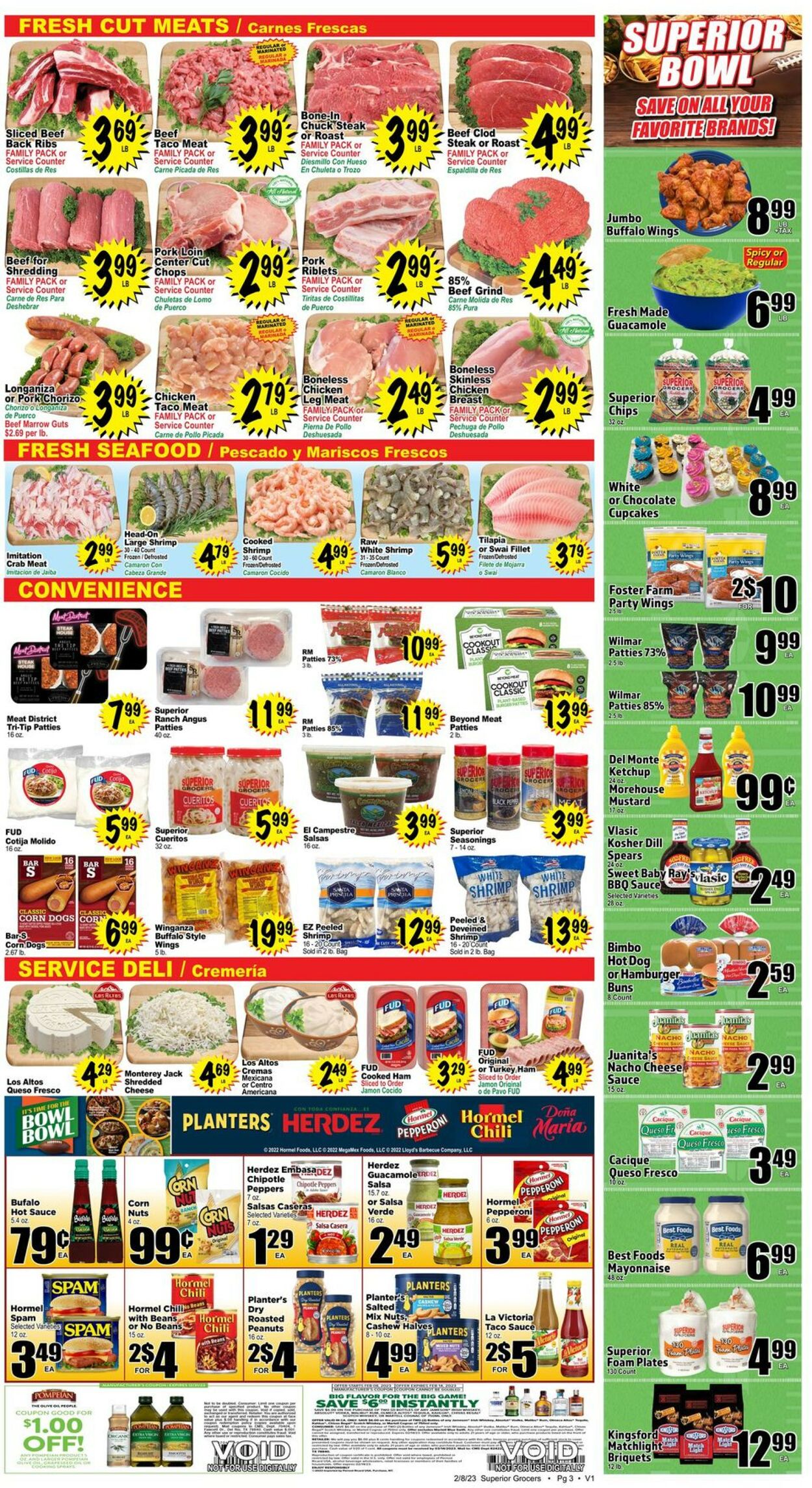 Superior Grocers Weekly Ad Circular - valid 02/08-02/14/2023 (Page 3)