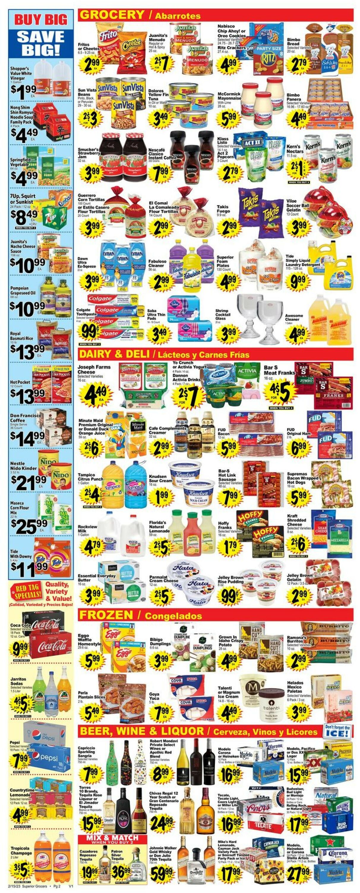 Superior Grocers Weekly Ad Circular - valid 02/15-02/21/2023 (Page 2)