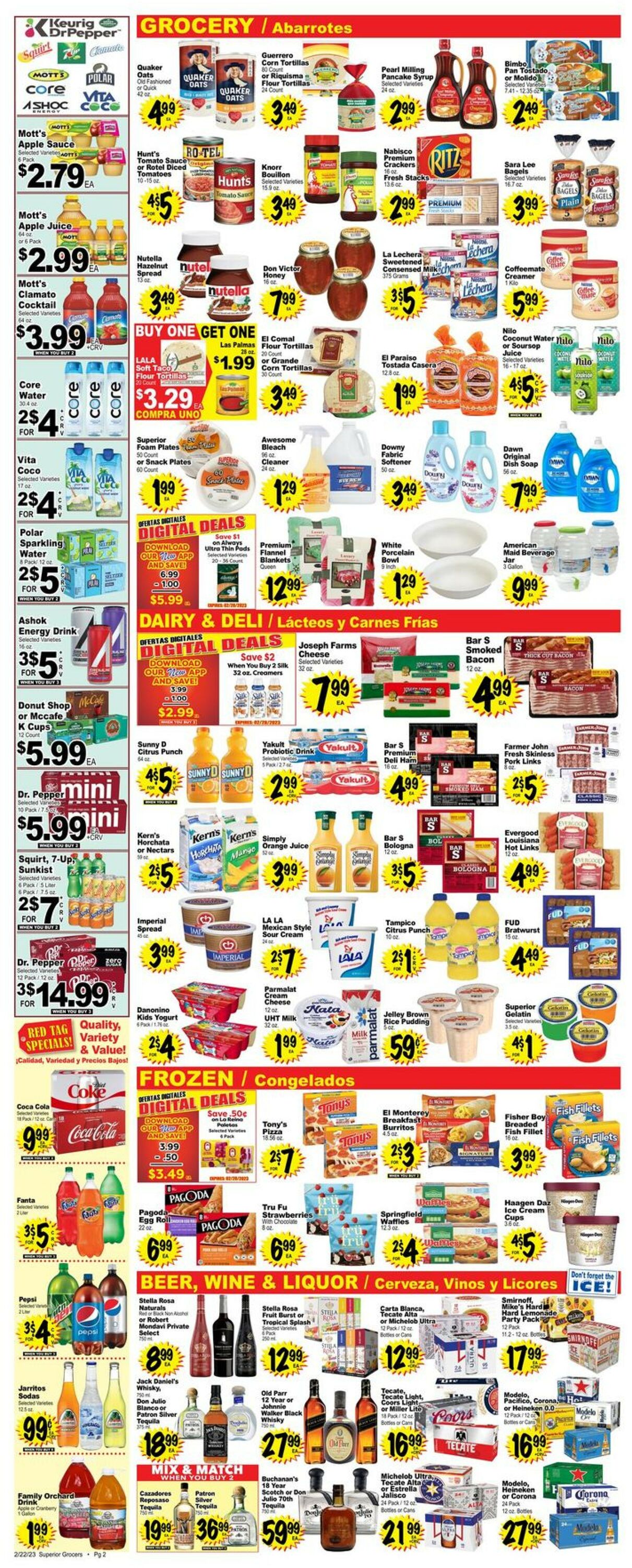 Superior Grocers Weekly Ad Circular - valid 02/22-02/28/2023 (Page 2)