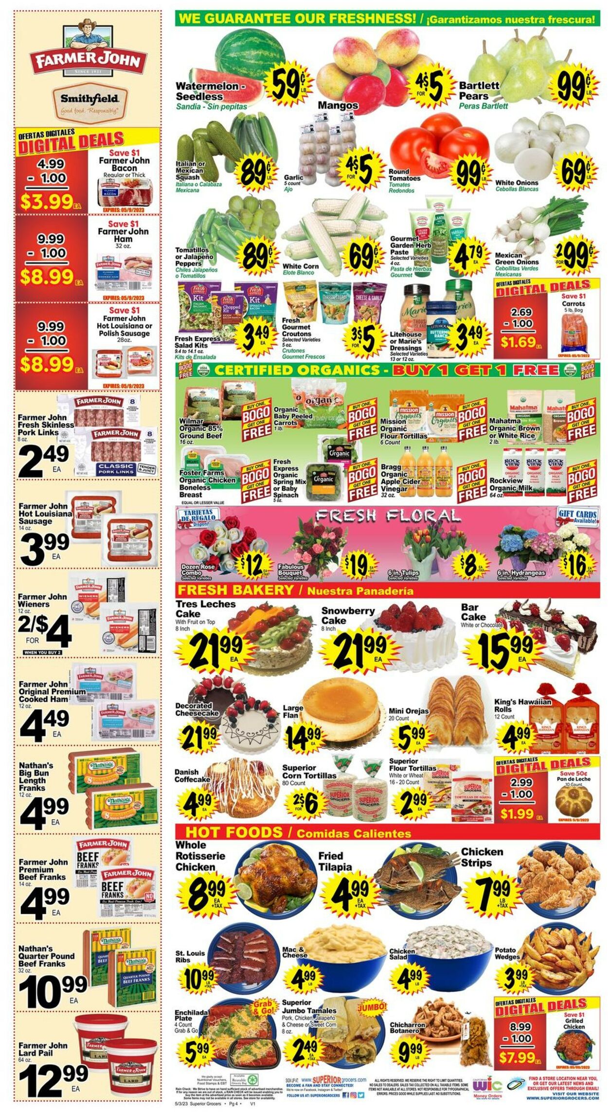 Superior Grocers Weekly Ad Circular - valid 05/03-05/09/2023 (Page 4)