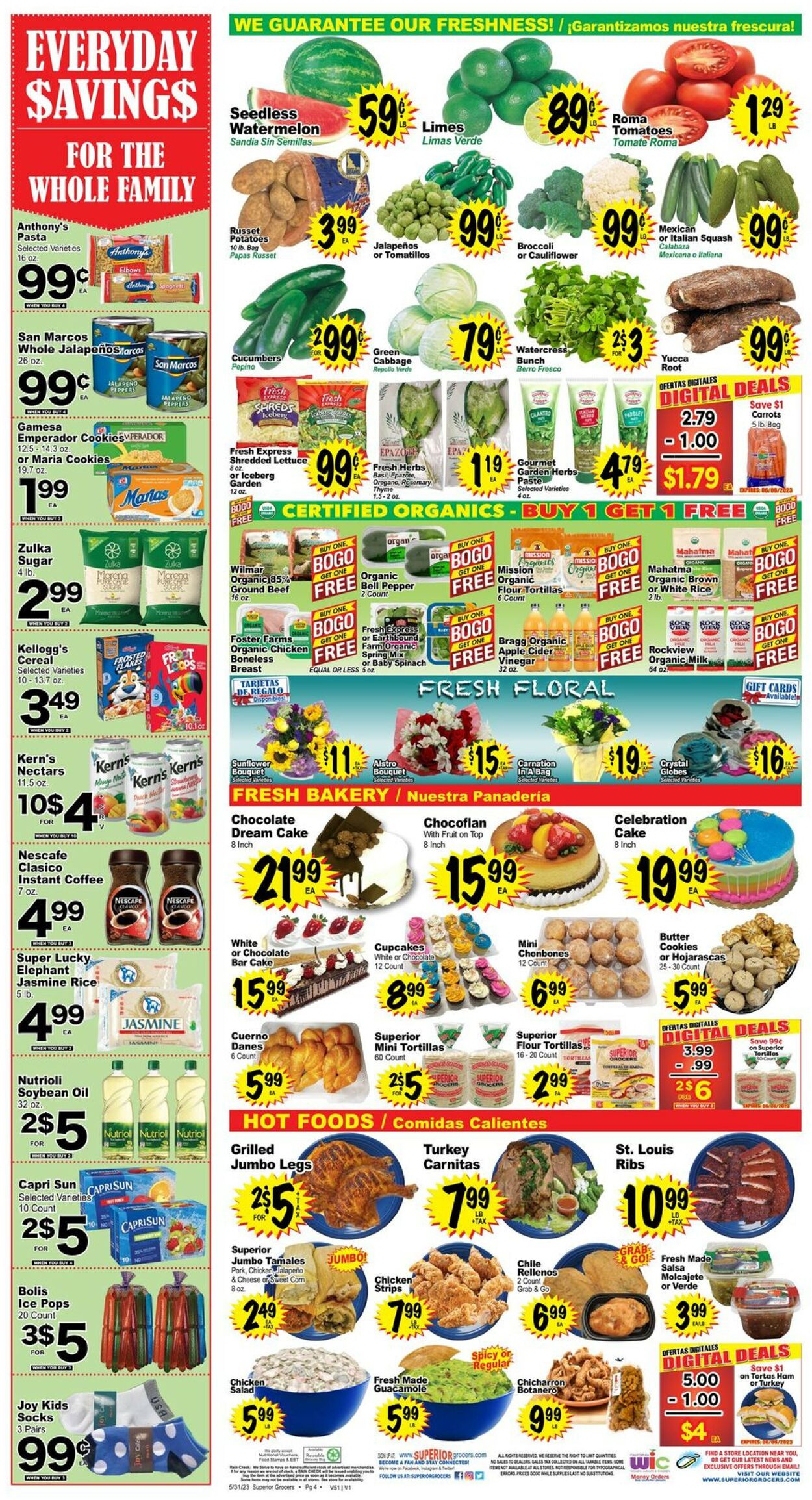 Superior Grocers Weekly Ad Circular - valid 05/31-06/06/2023 (Page 4)
