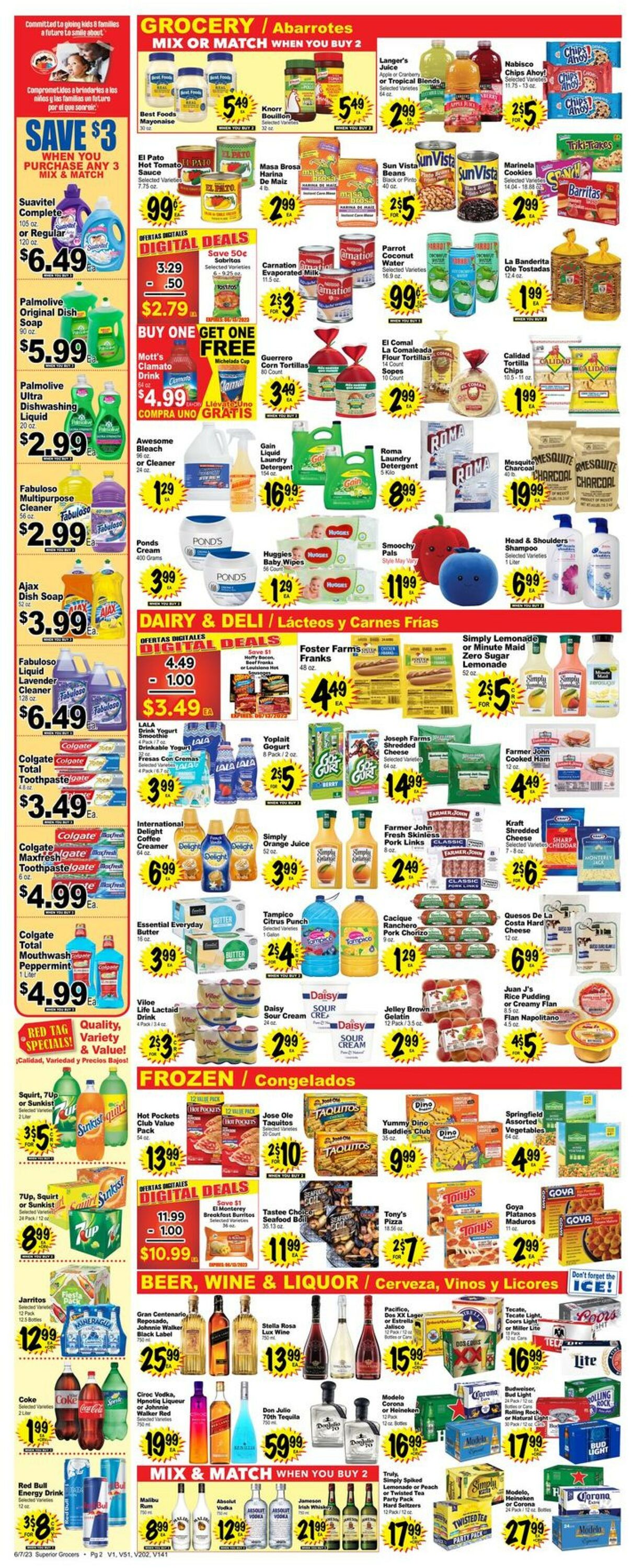 Superior Grocers Weekly Ad Circular - valid 06/07-06/13/2023 (Page 2)