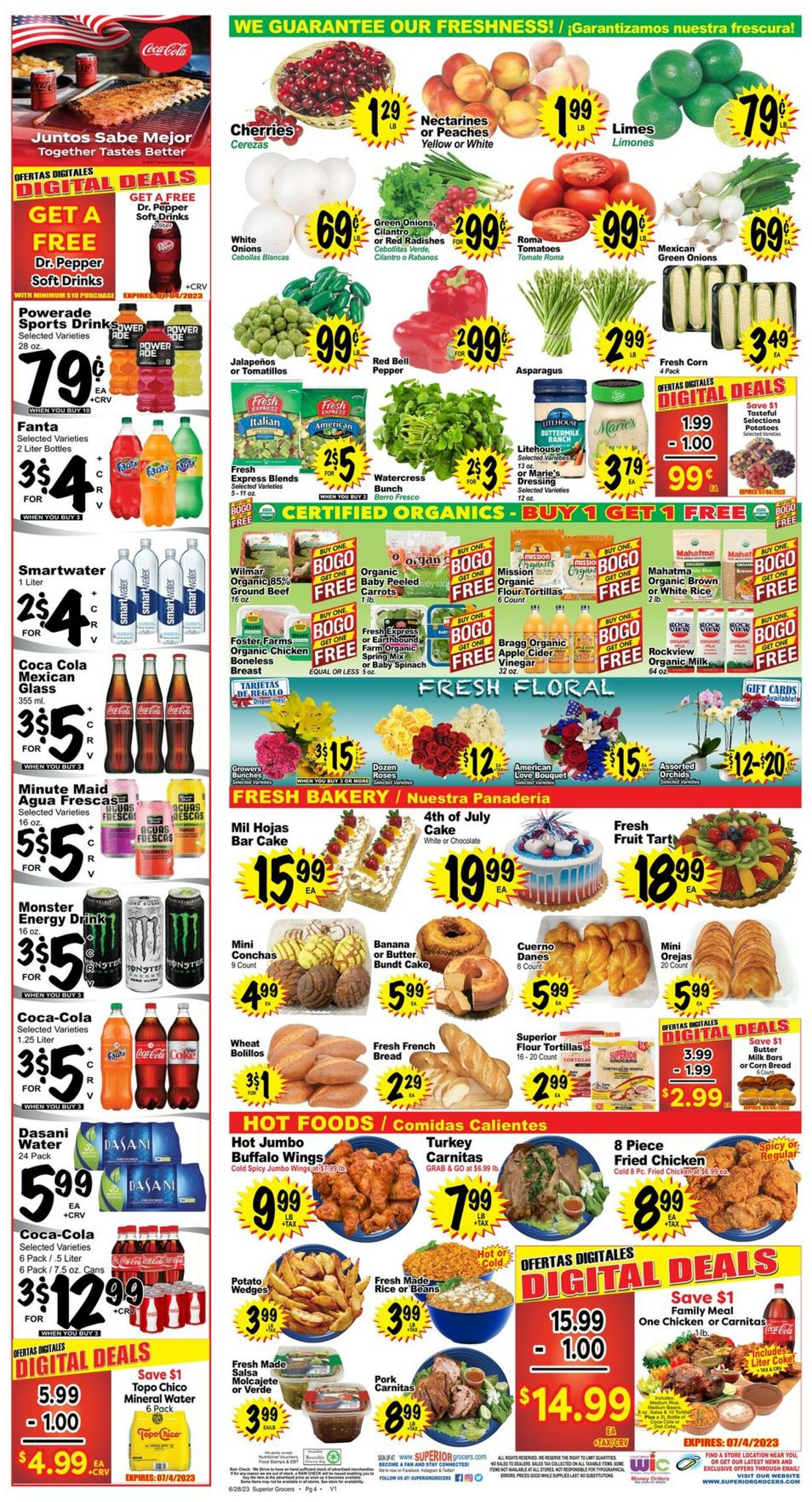 Superior Grocers Weekly Ad Circular - valid 06/28-07/04/2023 (Page 4)