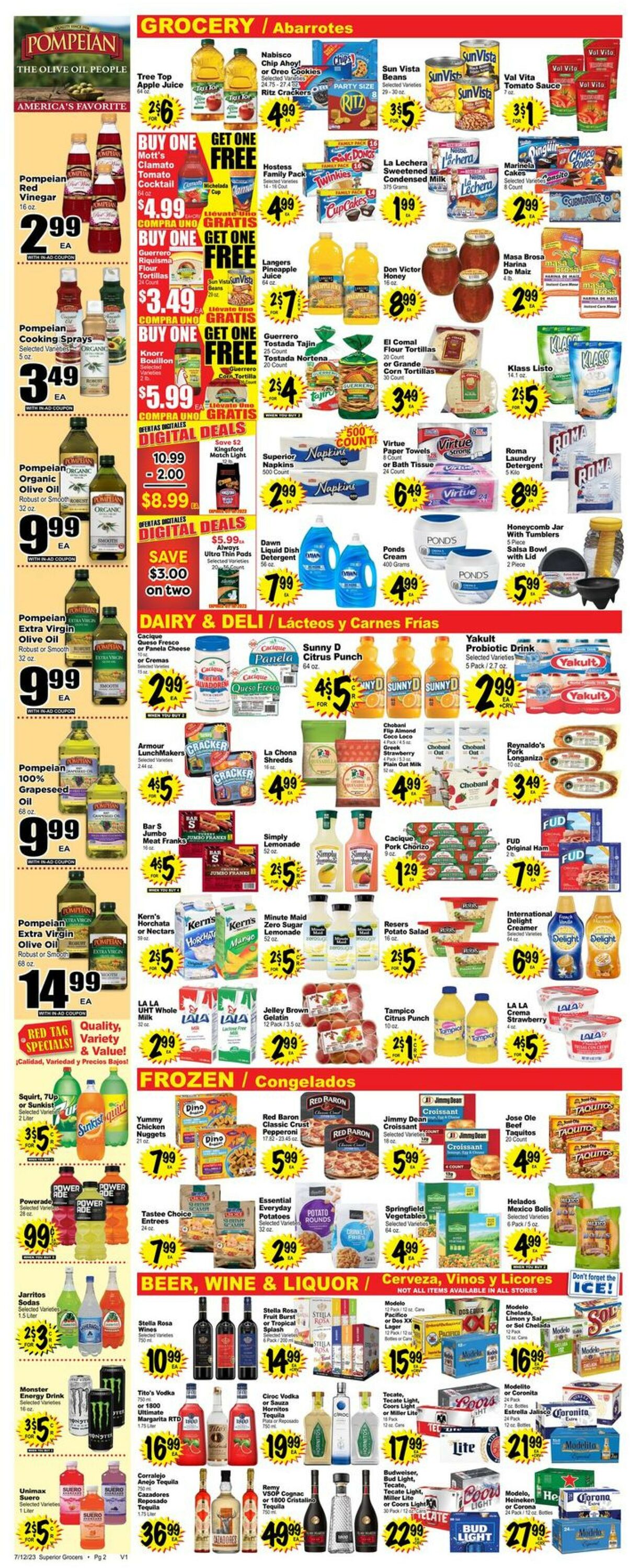 Superior Grocers Weekly Ad Circular - valid 07/12-07/18/2023 (Page 2)
