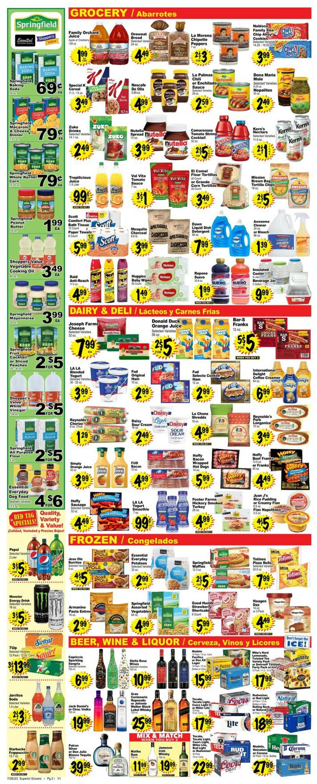 Superior Grocers Weekly Ad Circular - valid 07/26-08/01/2023 (Page 2)