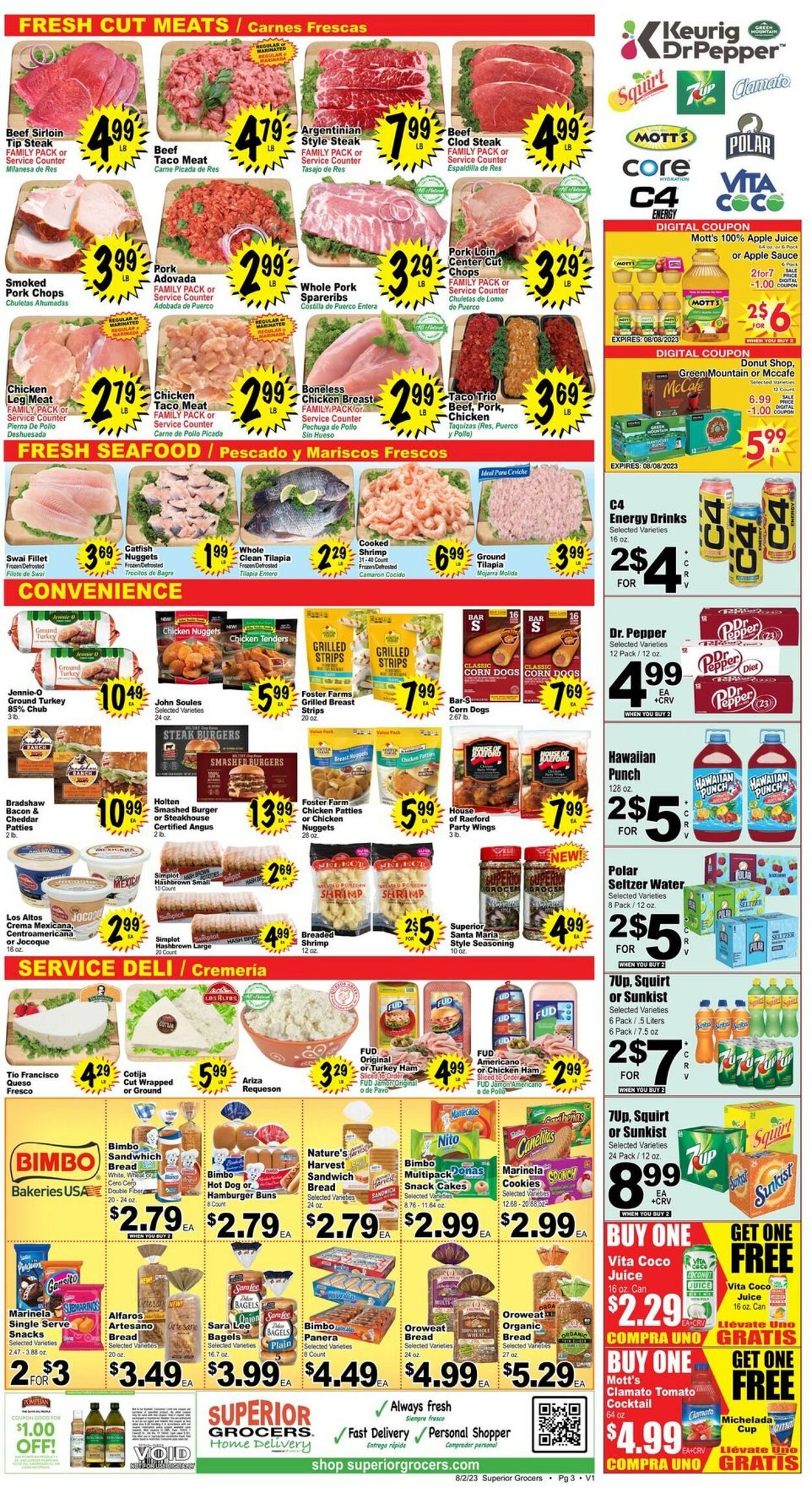 Superior Grocers Weekly Ad Circular - valid 08/02-08/08/2023 (Page 3)