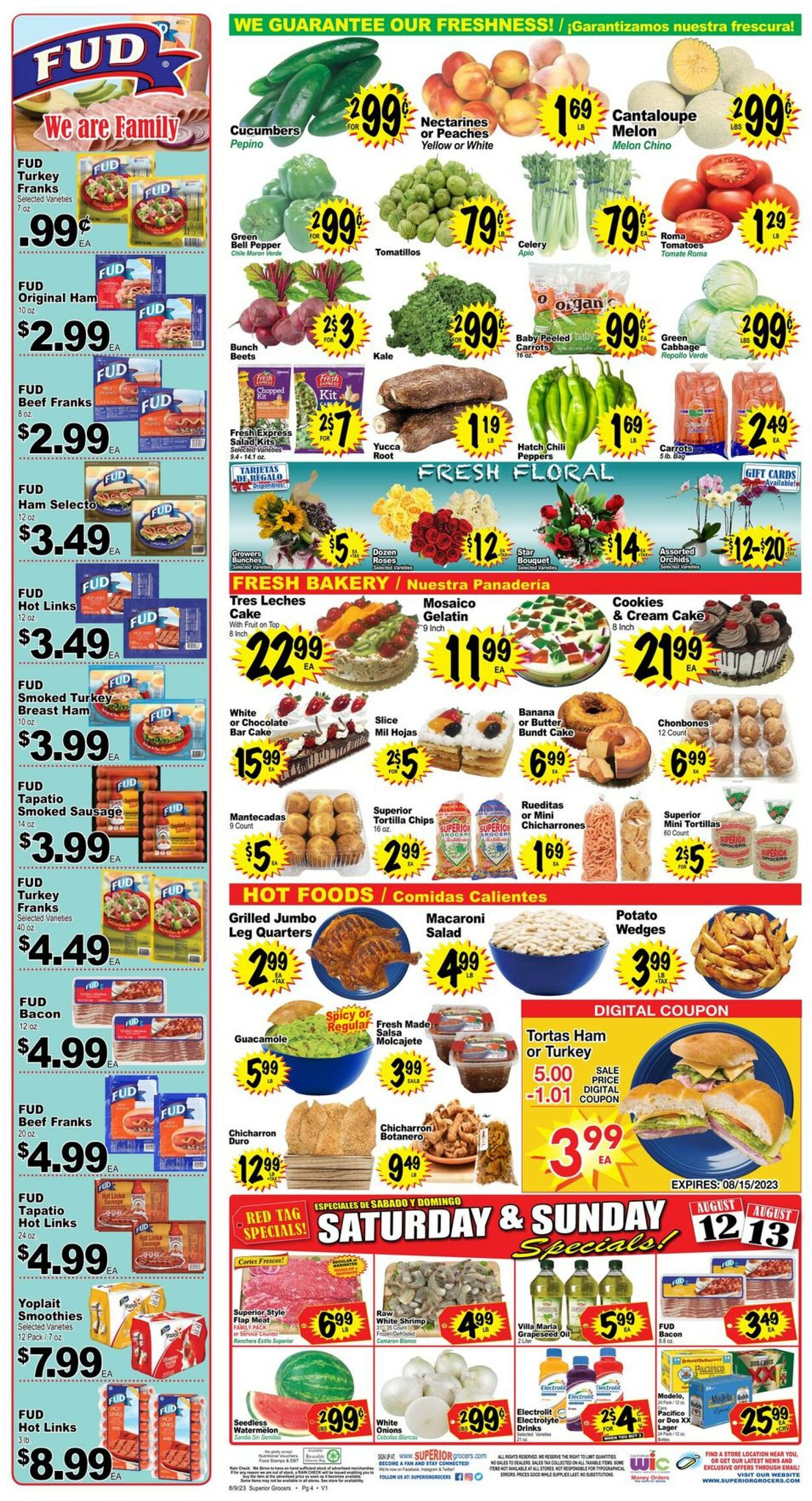 Superior Grocers Weekly Ad Circular - valid 08/09-08/15/2023 (Page 4)