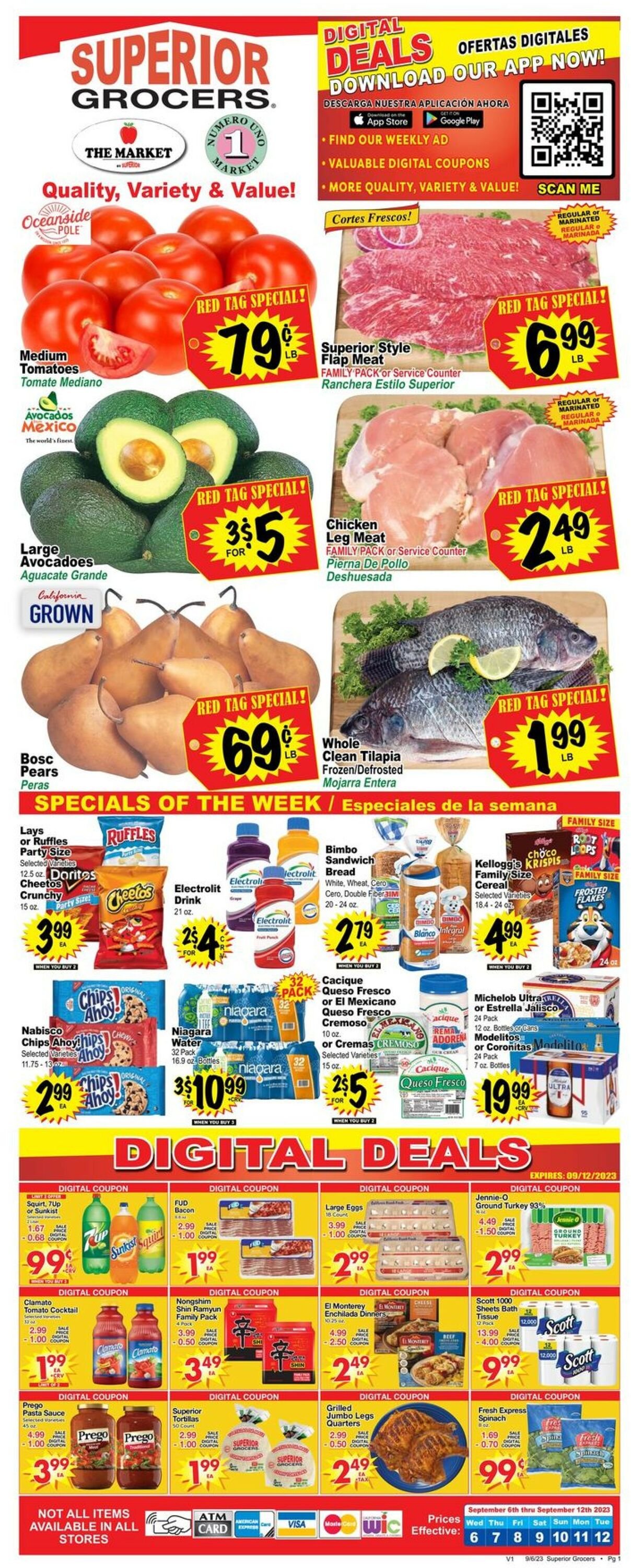 Superior Grocers Weekly Ad Circular - valid 09/06-09/12/2023