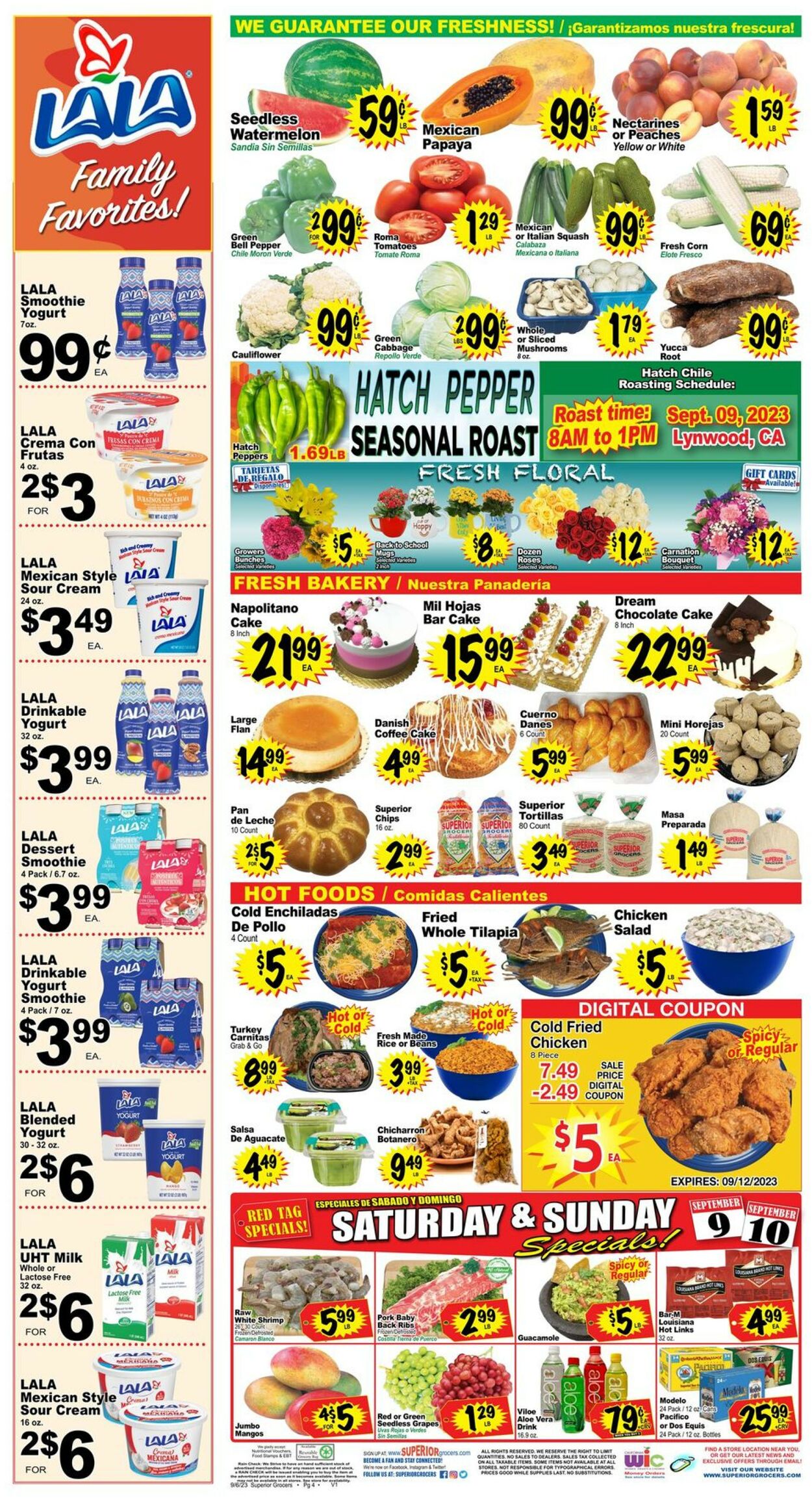 Superior Grocers Weekly Ad Circular - valid 09/06-09/12/2023 (Page 4)