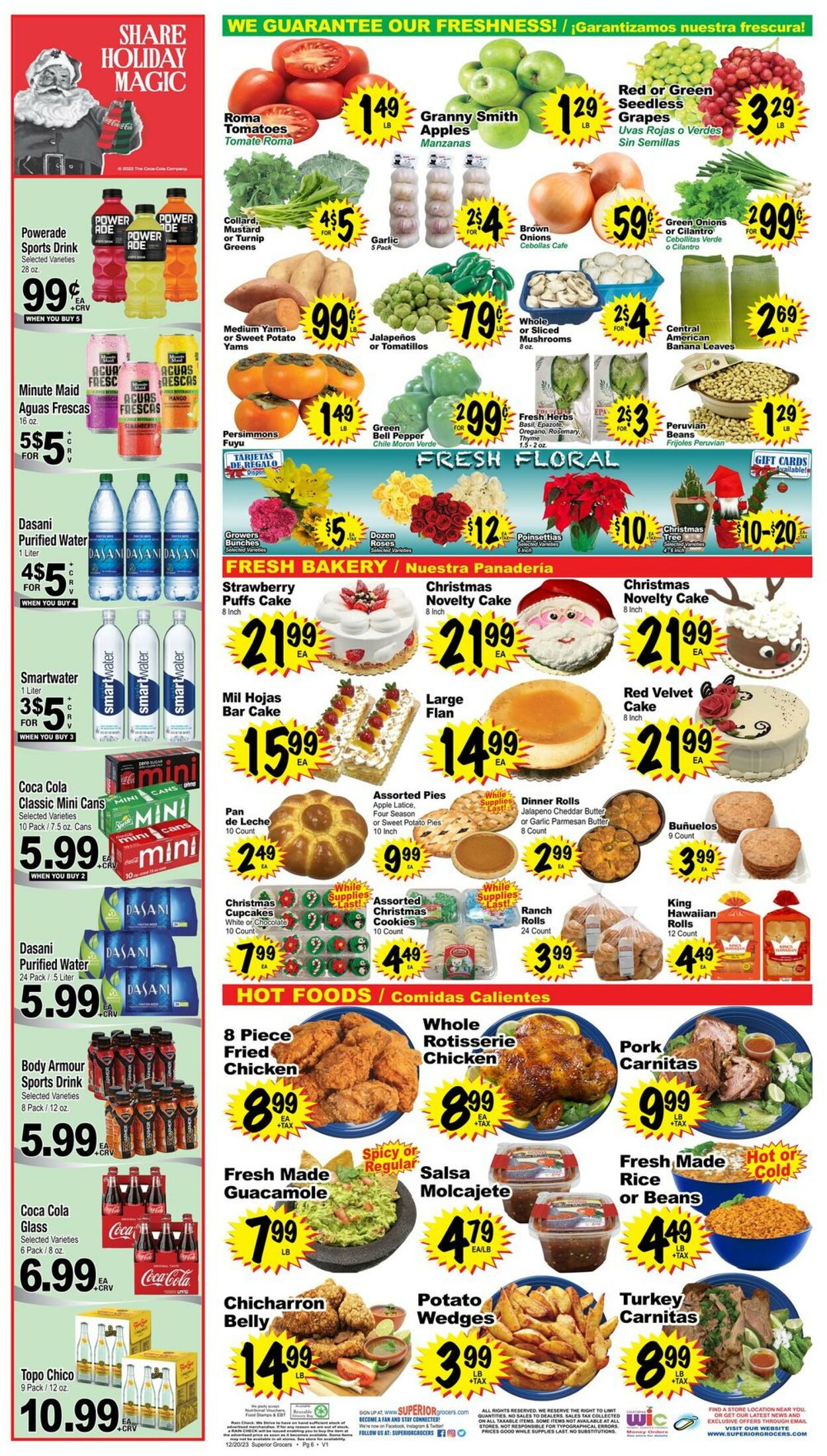 Superior Grocers Weekly Ad Circular - valid 12/20-12/26/2023 (Page 6)