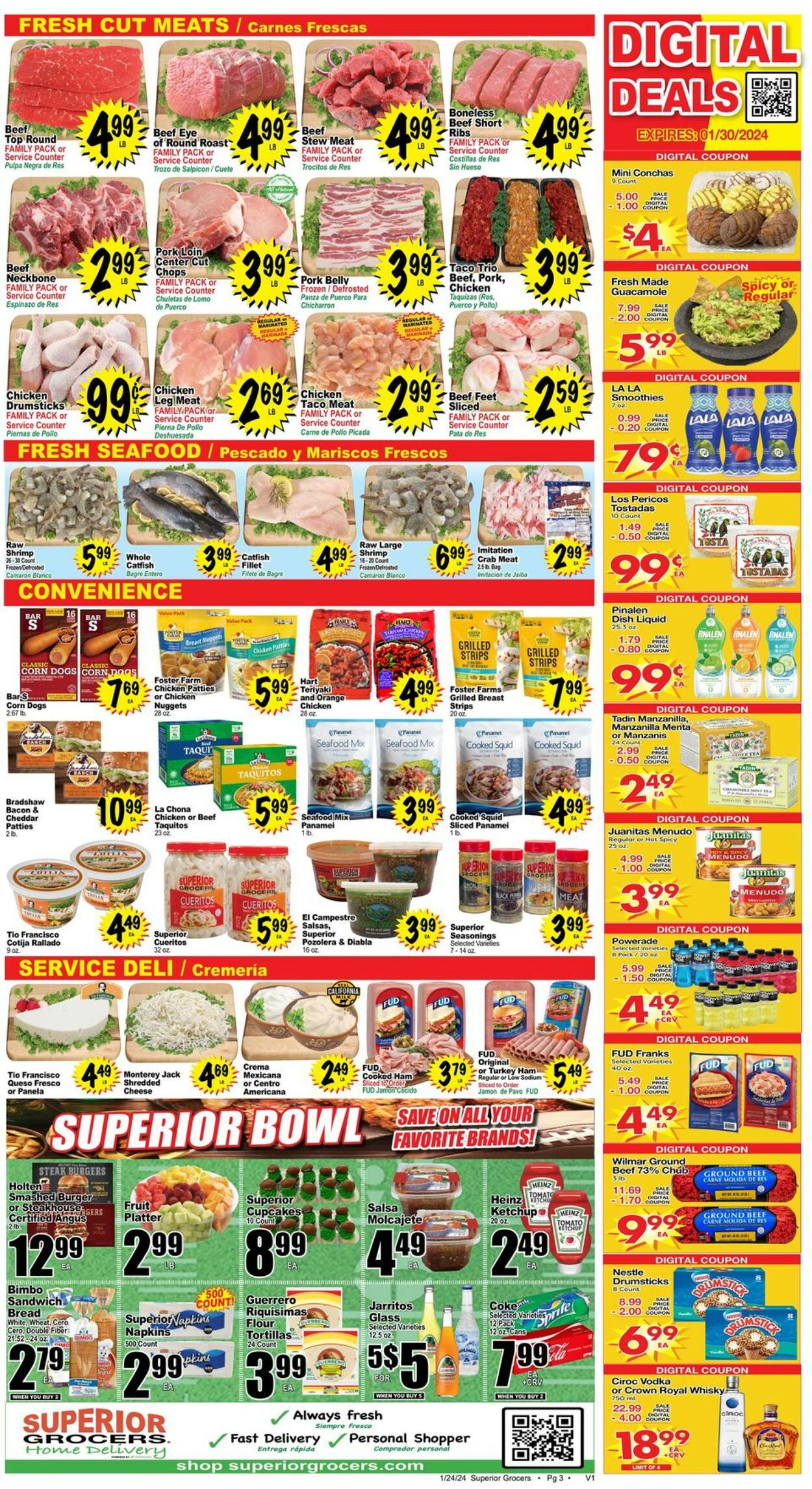 Superior Grocers Weekly Ad Circular - valid 01/24-01/30/2024 (Page 3)