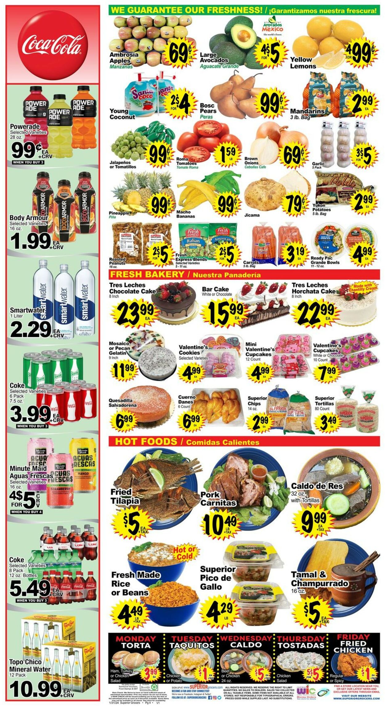 Superior Grocers Weekly Ad Circular - valid 01/31-02/06/2024 (Page 4)