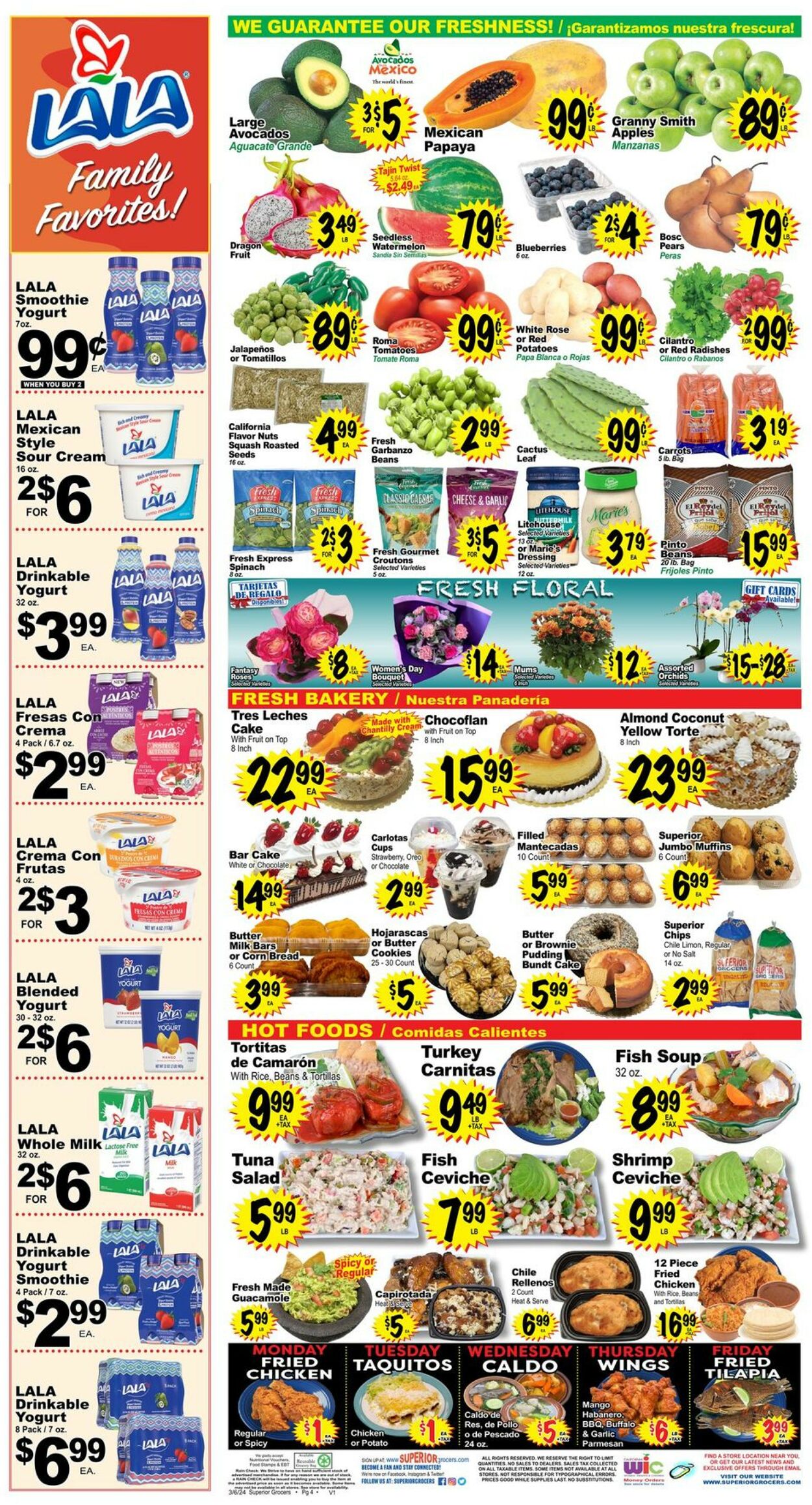 Superior Grocers Weekly Ad Circular - valid 03/06-03/12/2024 (Page 4)