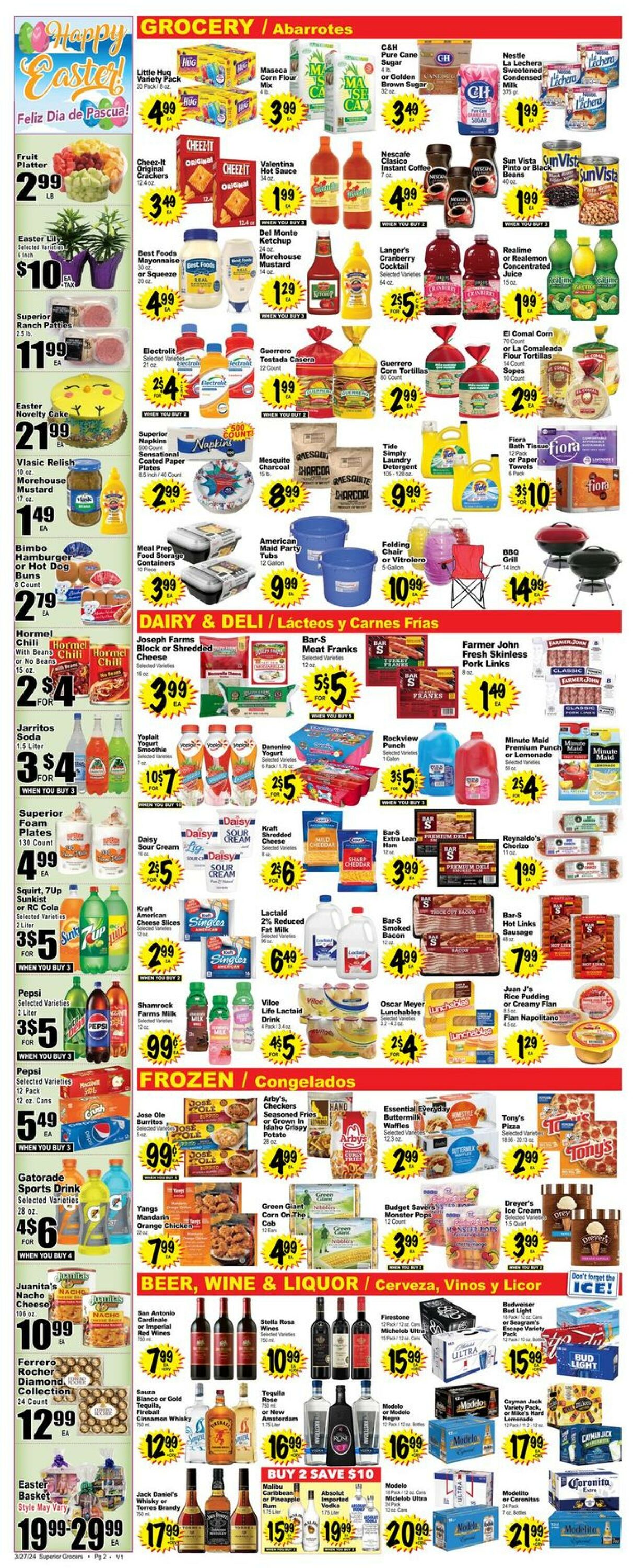 Superior Grocers Weekly Ad Circular - valid 03/27-04/02/2024 (Page 2)