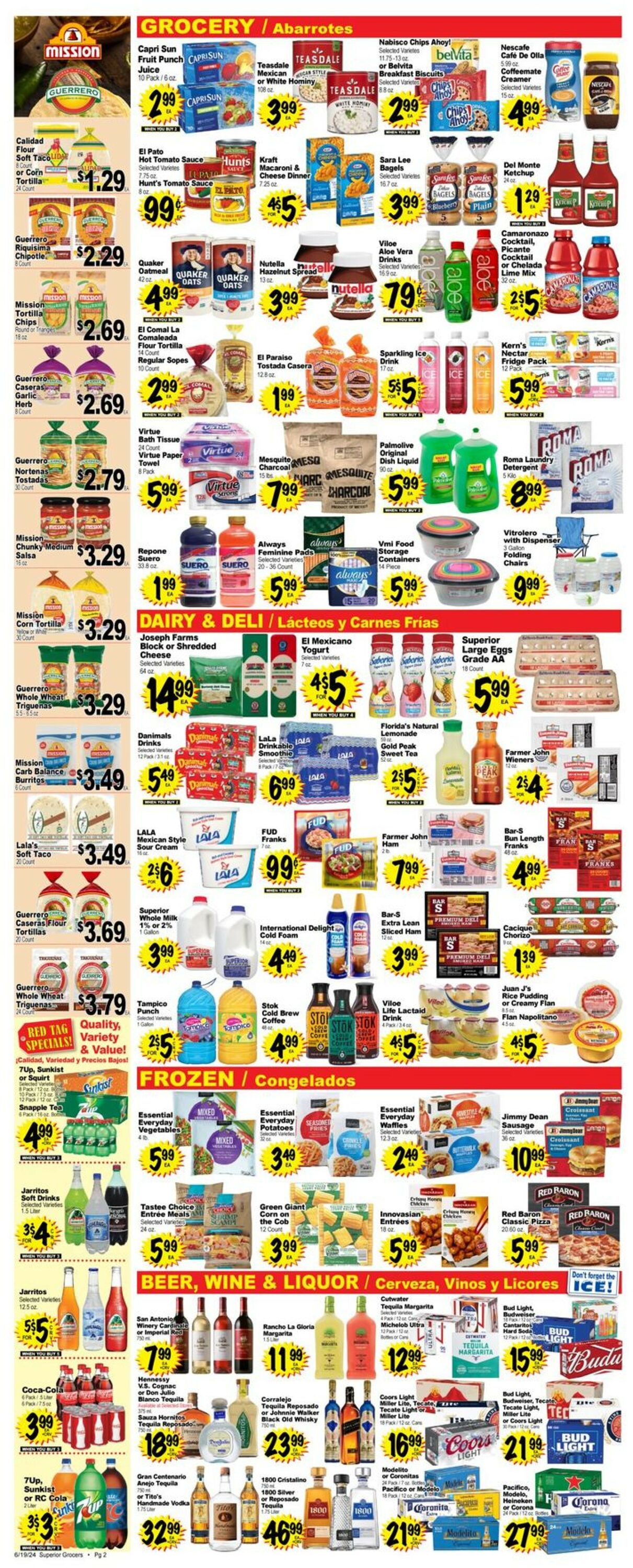 Superior Grocers Weekly Ad Circular - valid 06/19-06/25/2024 (Page 2)