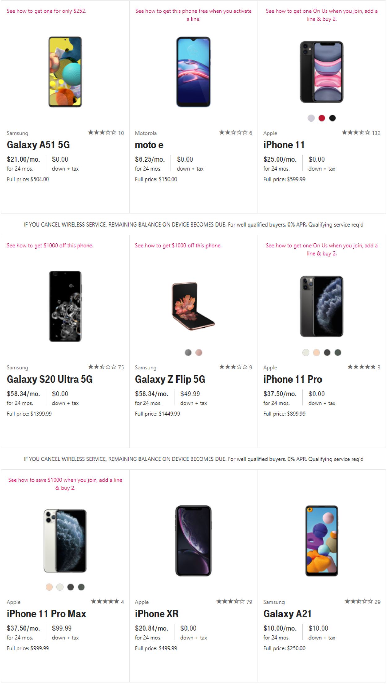 T-Mobile Black Friday 2020 Weekly Ad Circular - valid 11/12-11/26/2020 (Page 4)