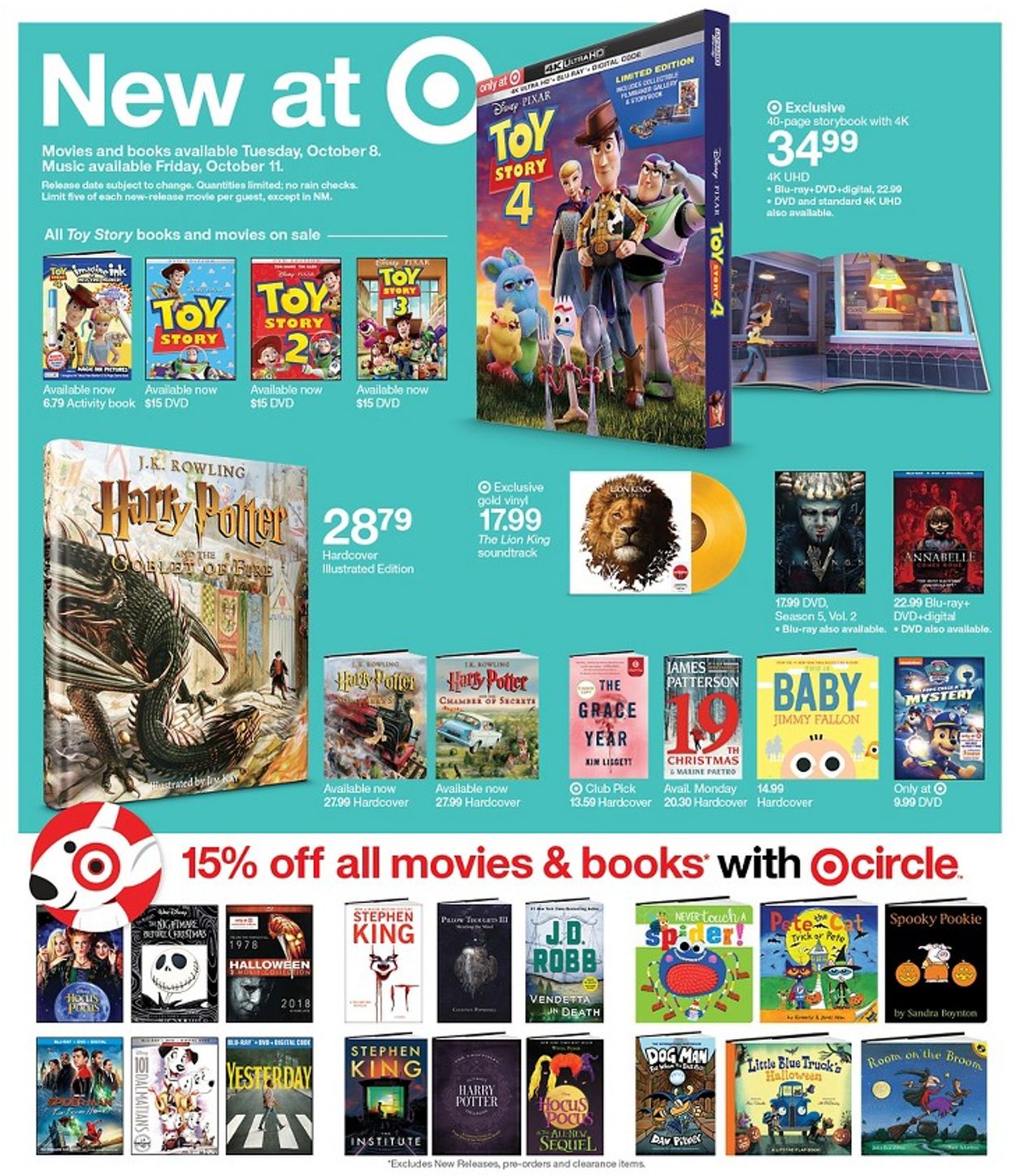 Target Weekly Ad Circular - valid 10/06-10/12/2019 (Page 19)