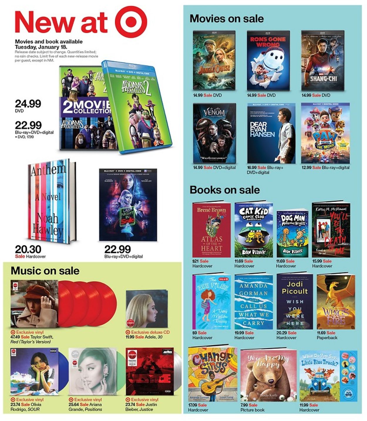 Target Weekly Ad Circular - valid 01/16-01/22/2022 (Page 13)