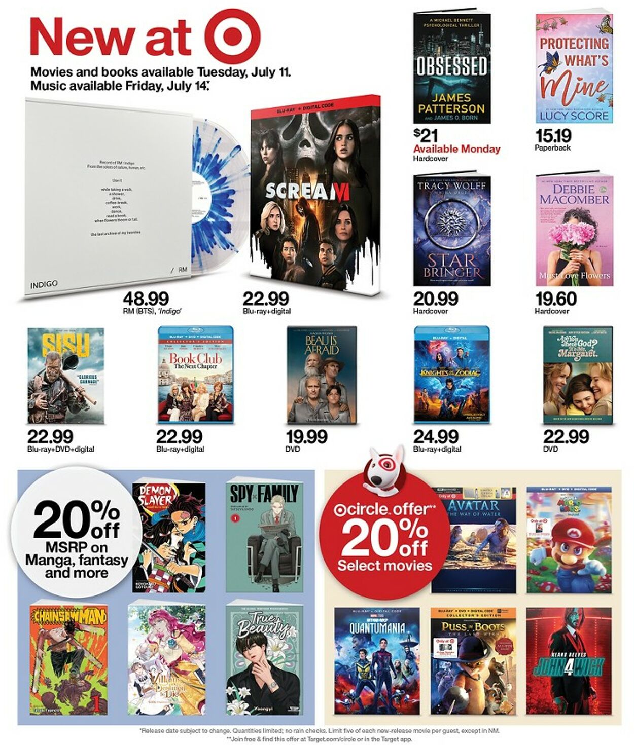 Target Weekly Ad Circular - valid 07/09-07/15/2023 (Page 25)