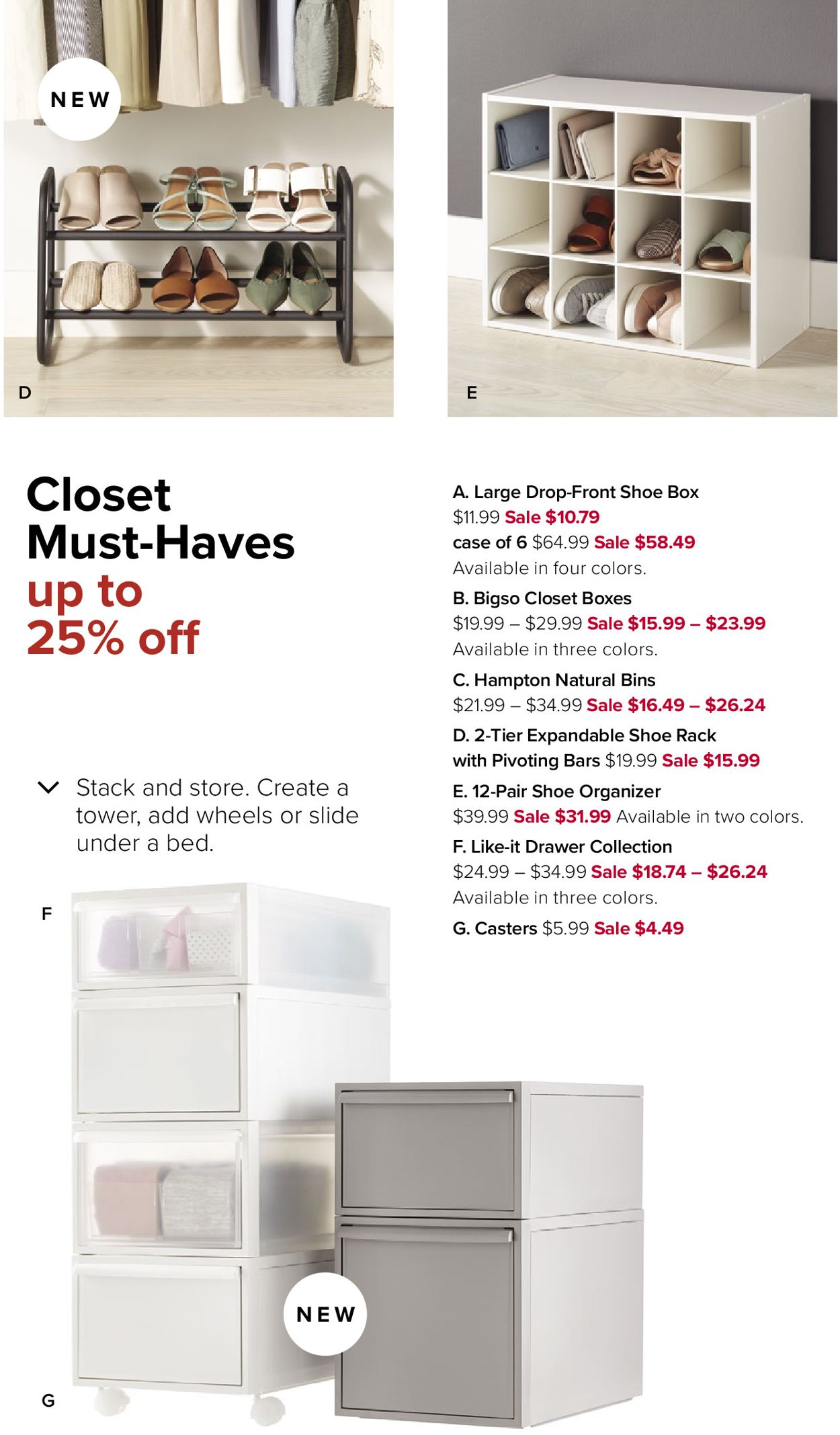 The Container Store Weekly Ad Circular - valid 04/19-05/18/2021 (Page 7)