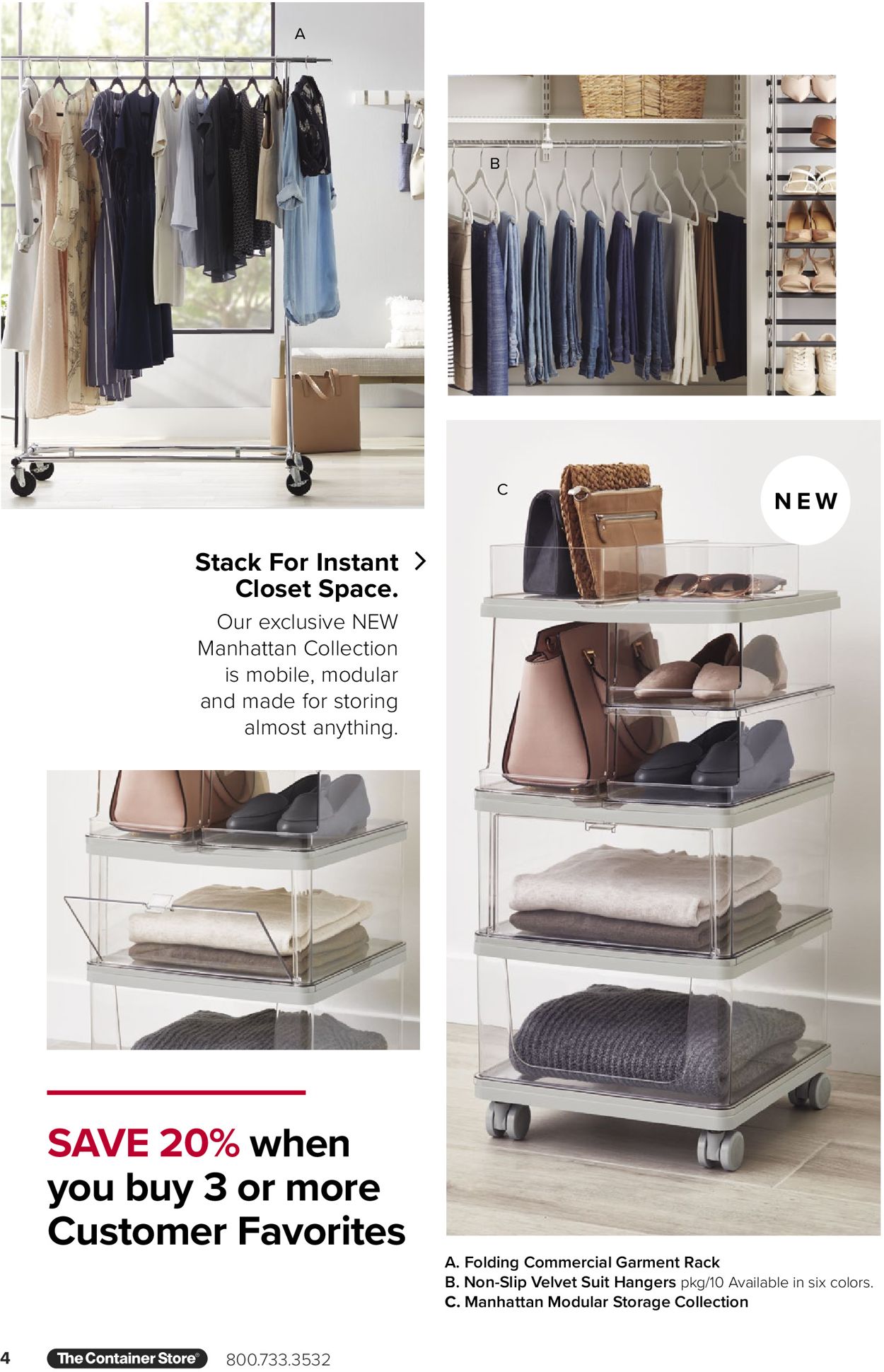 The Container Store Weekly Ad Circular - valid 07/19-09/12/2021 (Page 4)