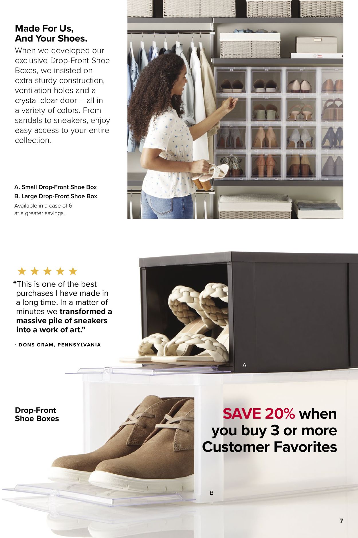 The Container Store Weekly Ad Circular - valid 07/19-09/12/2021 (Page 7)