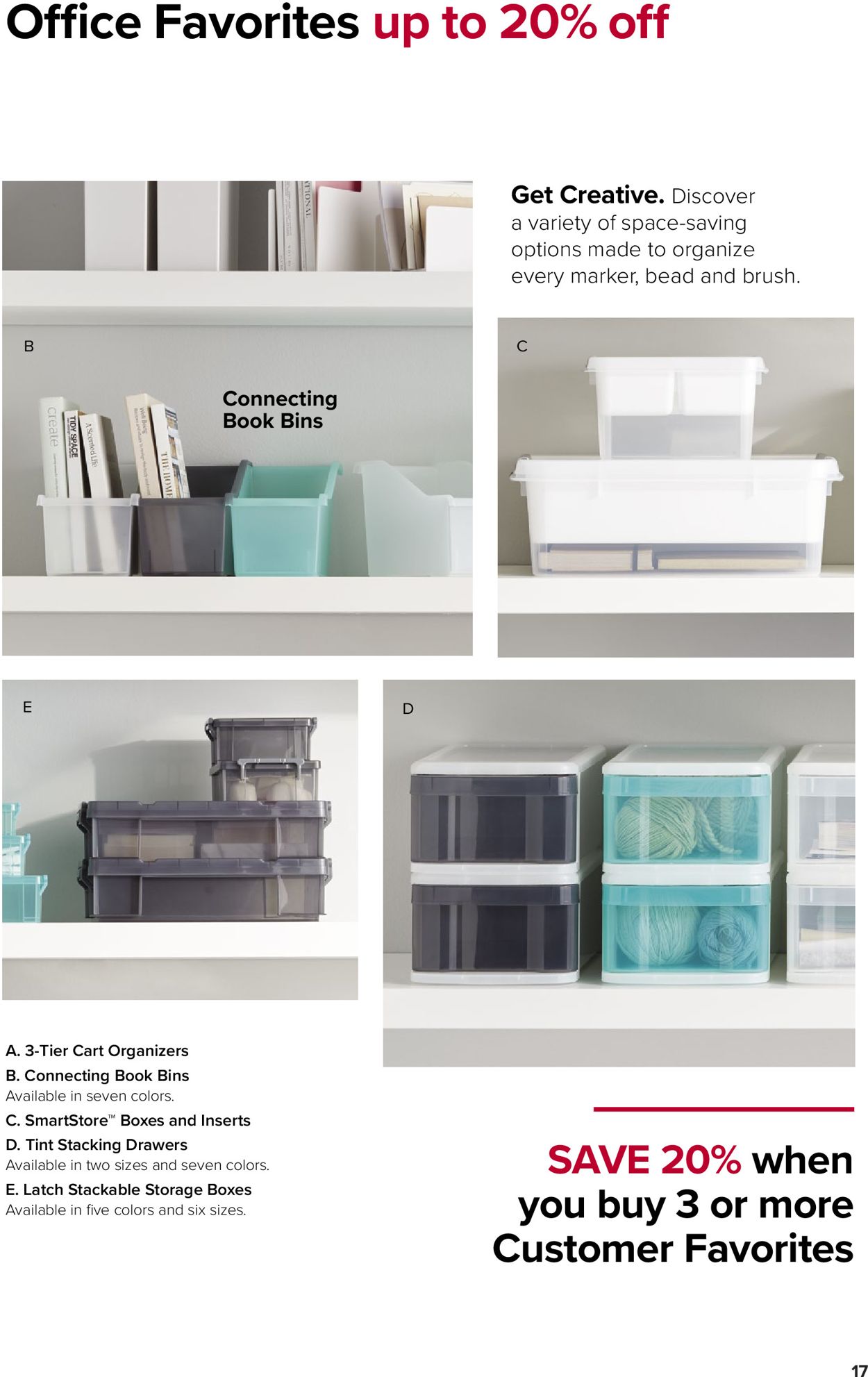The Container Store Weekly Ad Circular - valid 07/19-09/12/2021 (Page 17)