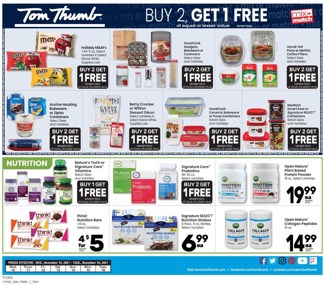 Tom Thumb Weekly Ad Circular - valid 11/10-11/16/2021 (Page 4)
