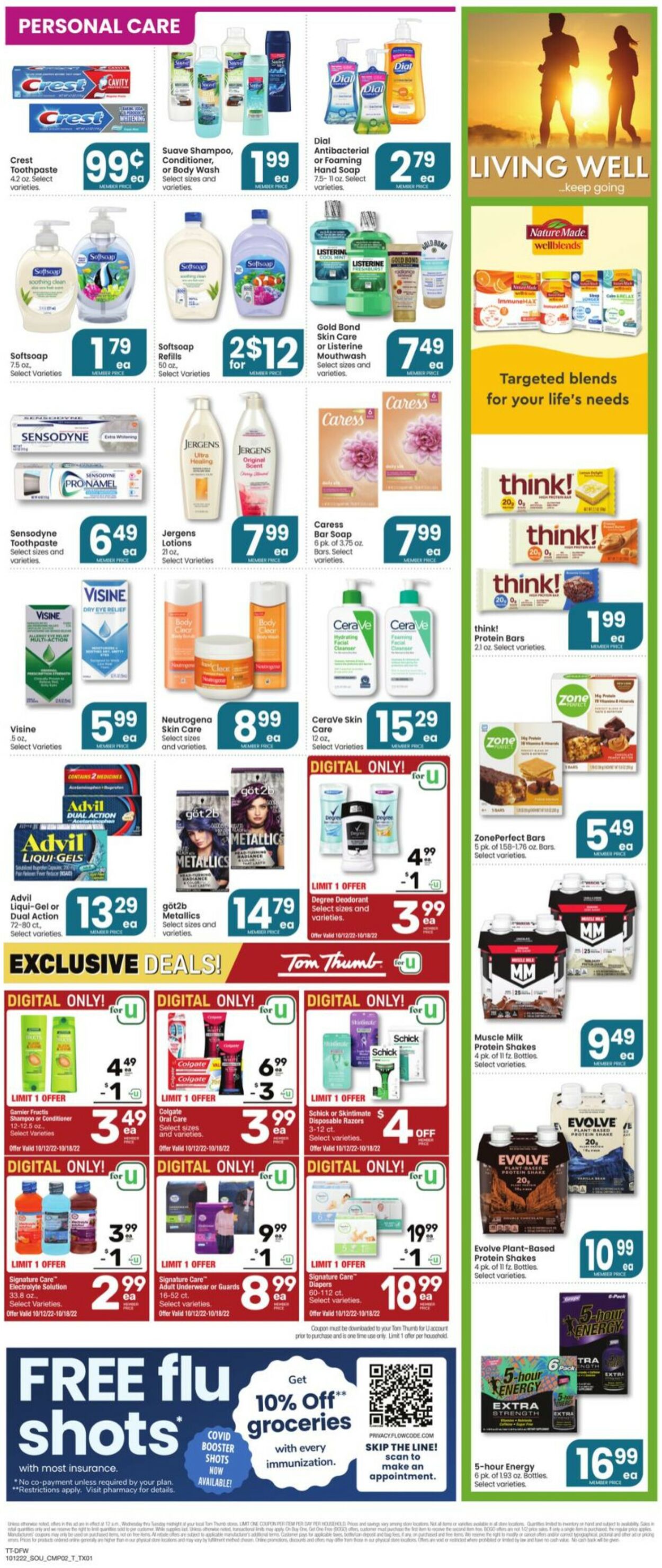 Tom Thumb Weekly Ad Circular - valid 10/12-10/18/2022 (Page 6)