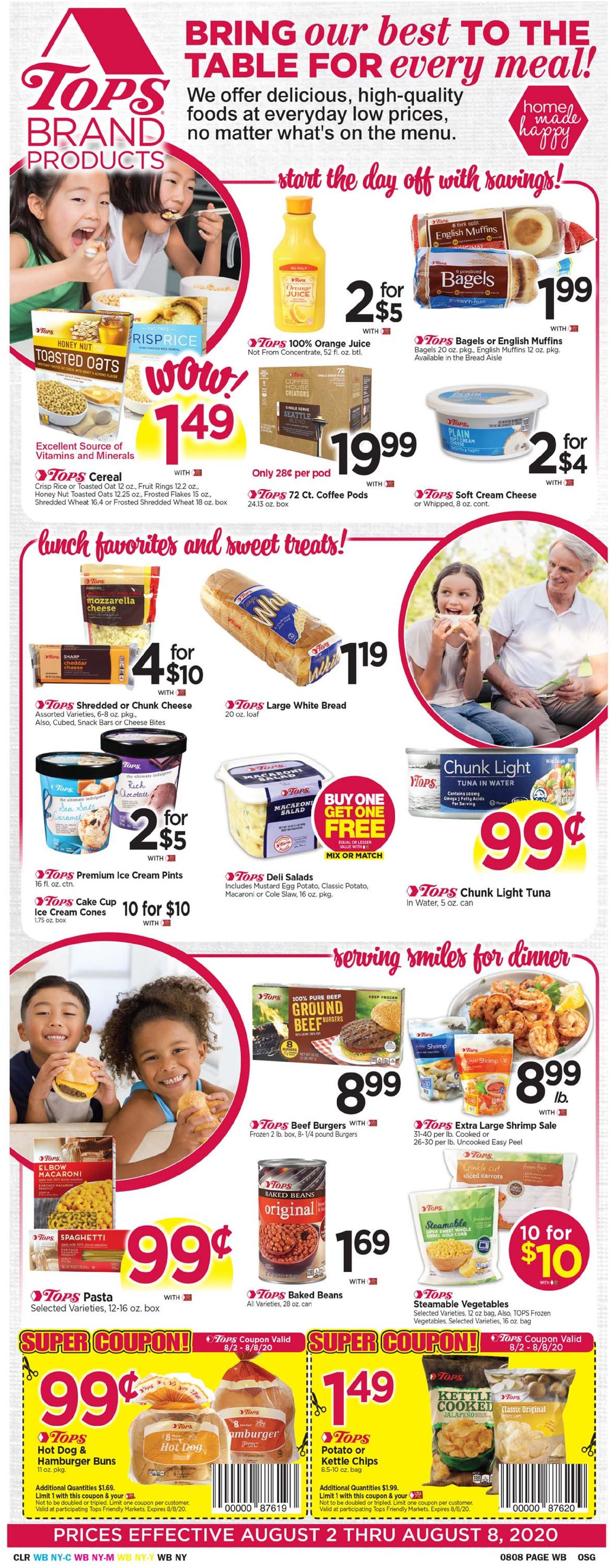 Tops Friendly Markets Weekly Ad Circular - valid 08/02-08/08/2020 (Page 10)