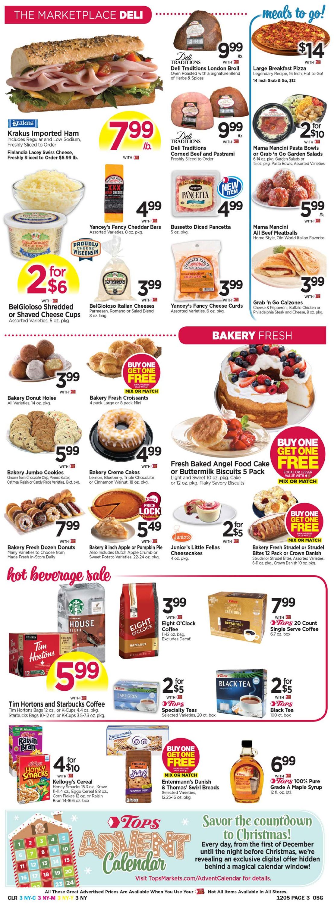 Tops Friendly Markets Cyber Monday 2020 Weekly Ad Circular - valid 11/29-12/05/2020 (Page 3)