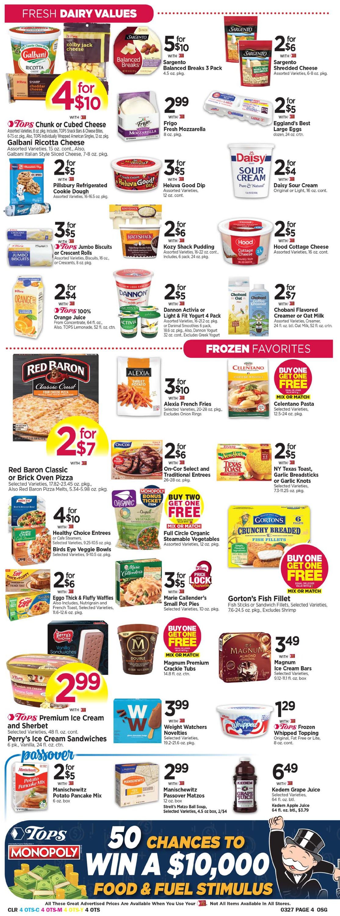 Tops Friendly Markets - Easter 2021 Weekly Ad Circular - valid 03/21-03/27/2021 (Page 4)