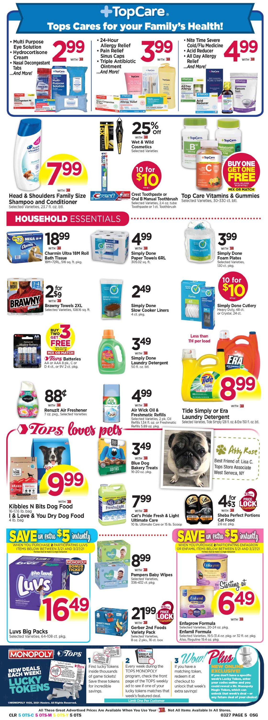 Tops Friendly Markets - Easter 2021 Weekly Ad Circular - valid 03/21-03/27/2021 (Page 5)