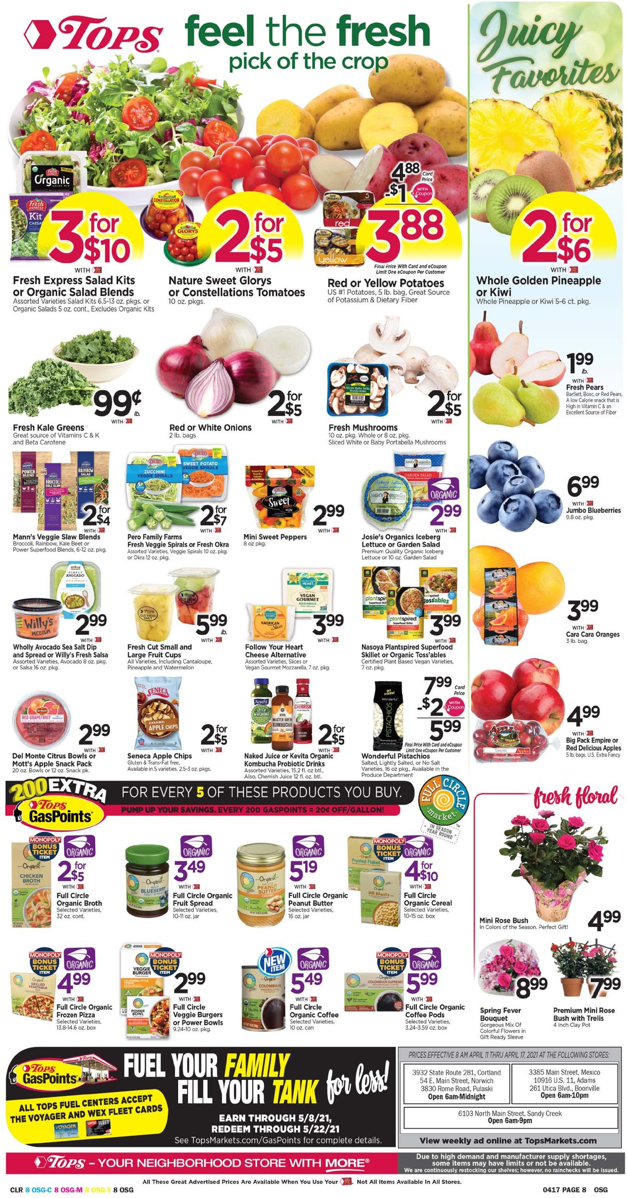 Tops Friendly Markets Weekly Ad Circular - valid 04/11-04/17/2021 (Page 8)