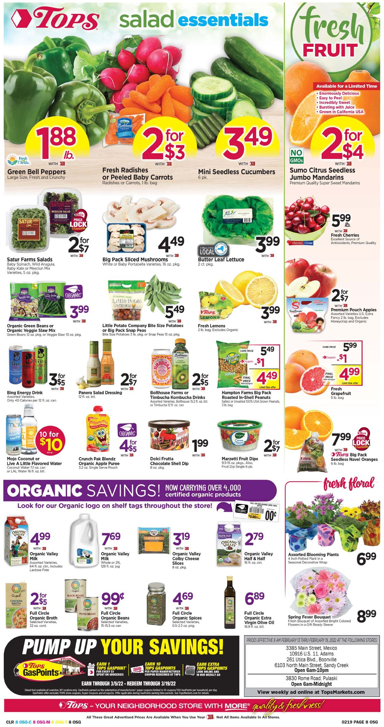 Tops Friendly Markets Weekly Ad Circular - valid 02/13-02/19/2022 (Page 8)