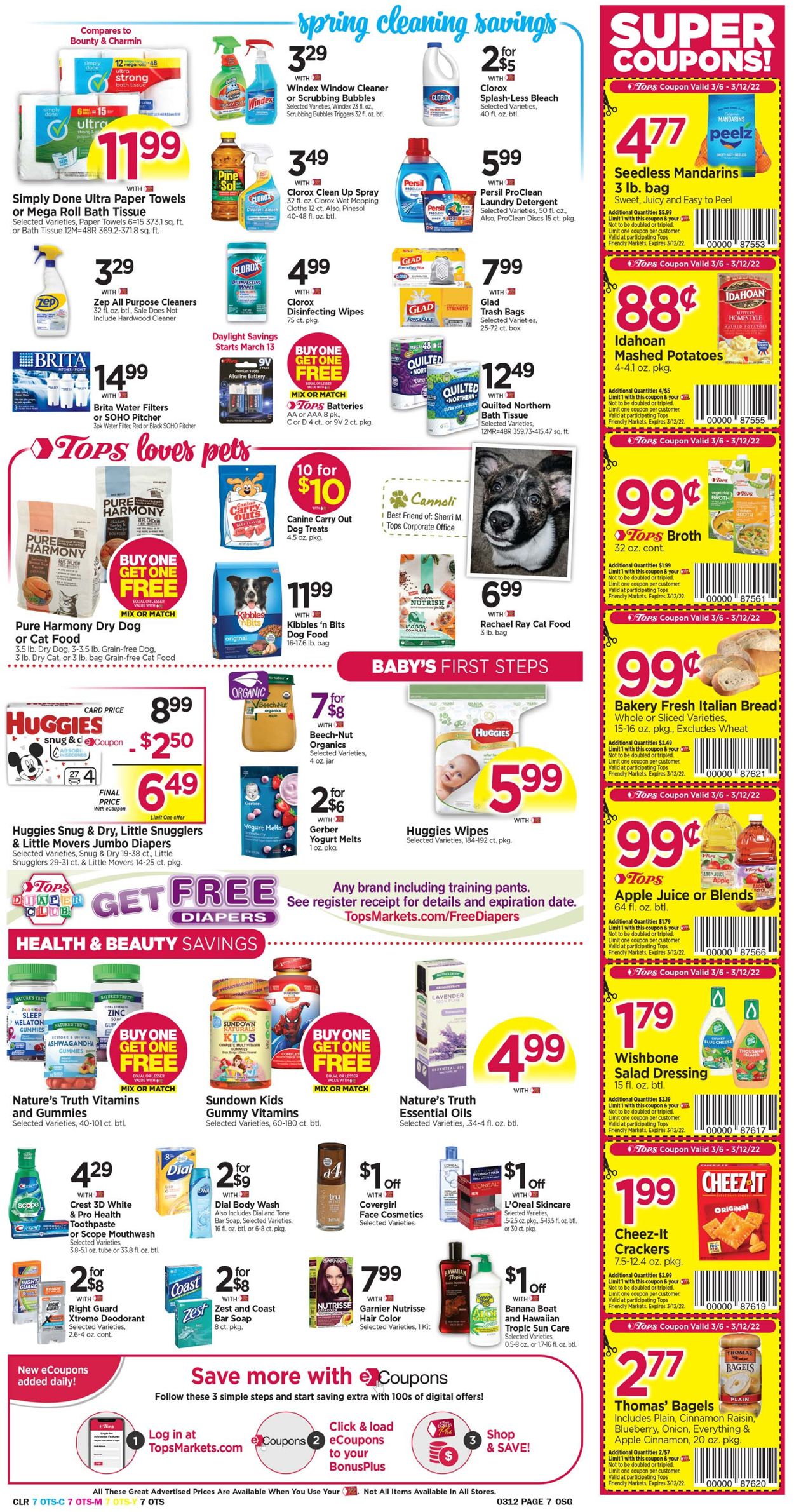 Tops Friendly Markets Weekly Ad Circular - valid 03/06-03/12/2022 (Page 7)