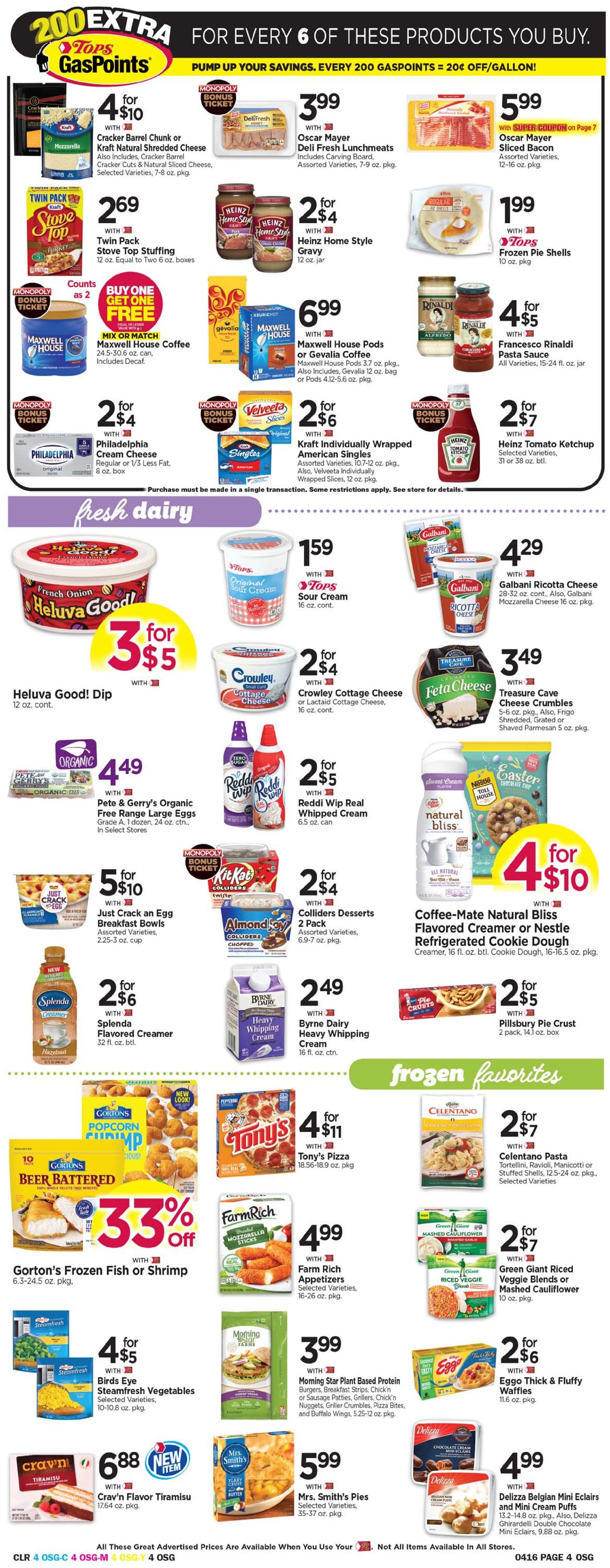 Tops Friendly Markets EASTER 2022 Weekly Ad Circular - valid 04/10-04/16/2022 (Page 4)