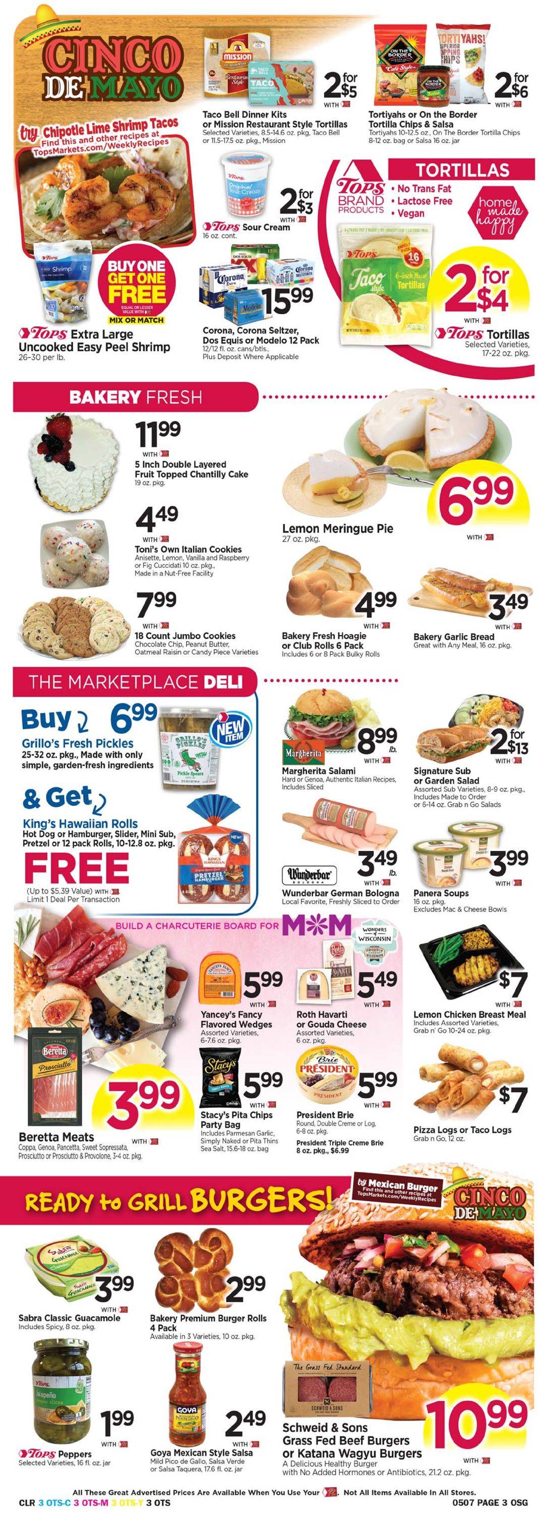 Tops Friendly Markets Weekly Ad Circular - valid 05/01-05/07/2022 (Page 3)