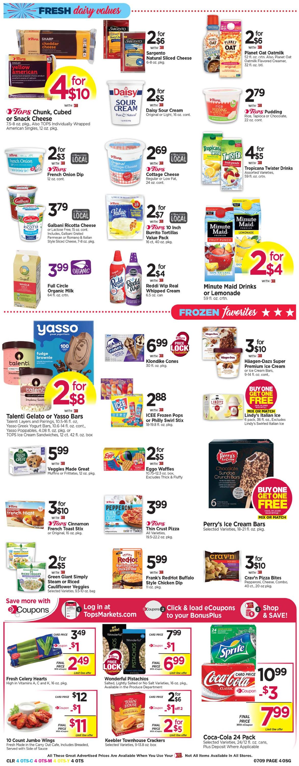 Tops Friendly Markets Weekly Ad Circular - valid 07/03-07/09/2022 (Page 4)