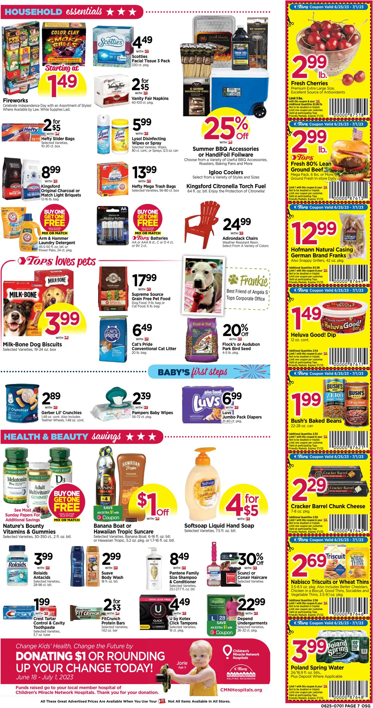 Tops Friendly Markets Weekly Ad Circular - valid 06/25-07/01/2023 (Page 9)