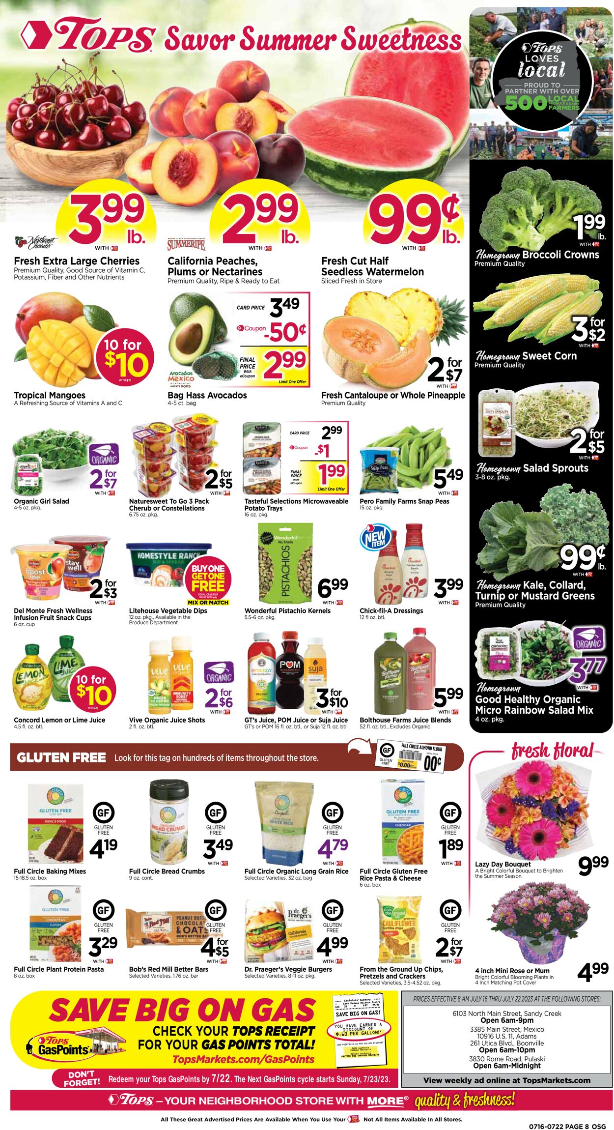 Tops Friendly Markets Weekly Ad Circular - valid 07/16-07/22/2023 (Page 8)