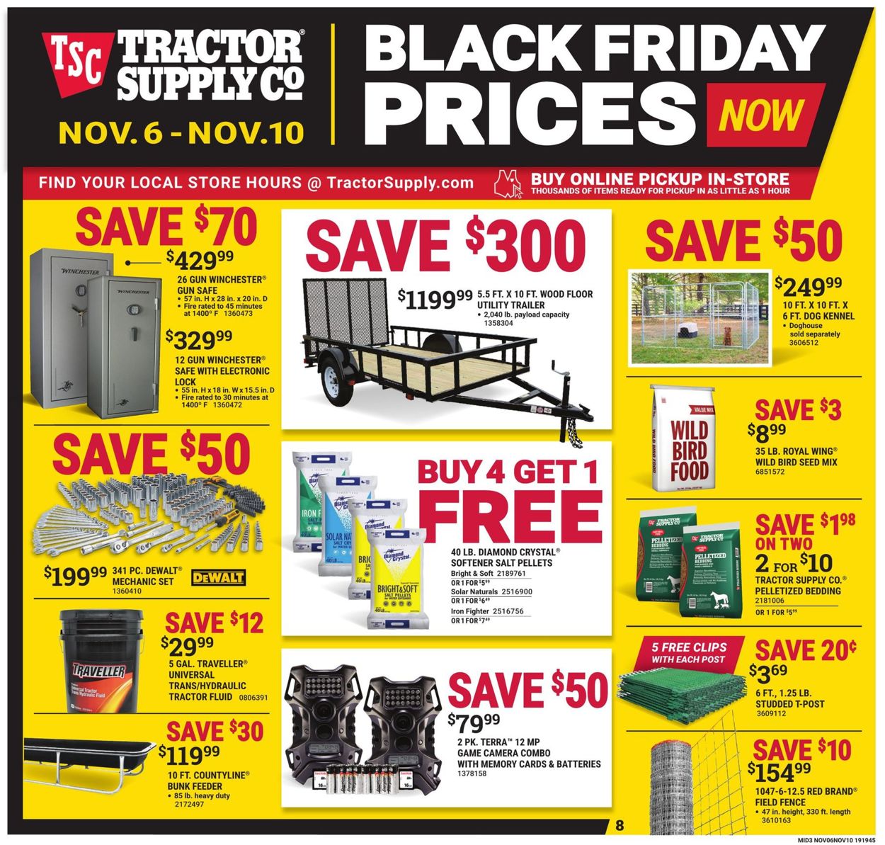 Tractor Supply - BLACK FRIDAY 2019 Weekly Ad Circular - valid 11/06-11/10/2019 (Page 8)