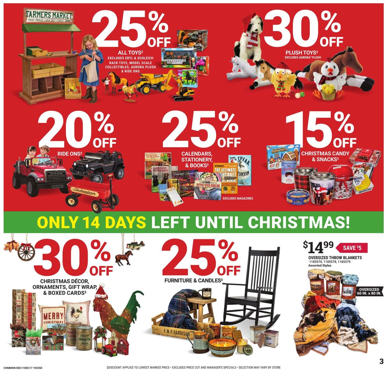 Tractor Supply - Christmas Ad 2019 Weekly Ad Circular - valid 12/11-12/17/2019 (Page 3)