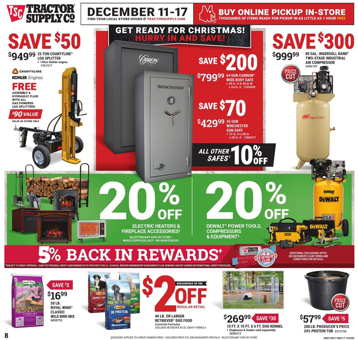 Tractor Supply - Christmas Ad 2019 Weekly Ad Circular - valid 12/11-12/17/2019 (Page 8)