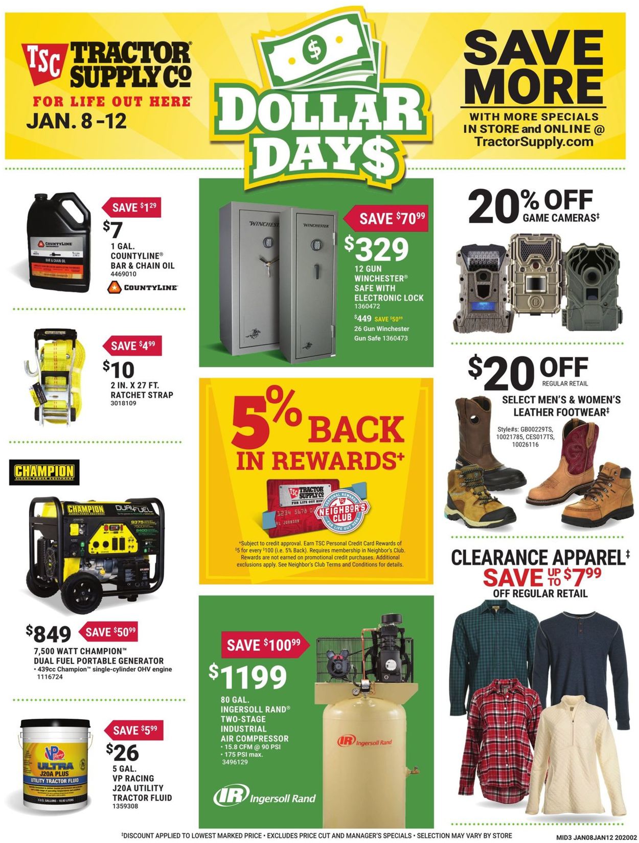 Tractor Supply Weekly Ad Circular - valid 01/08-01/12/2020 (Page 2)