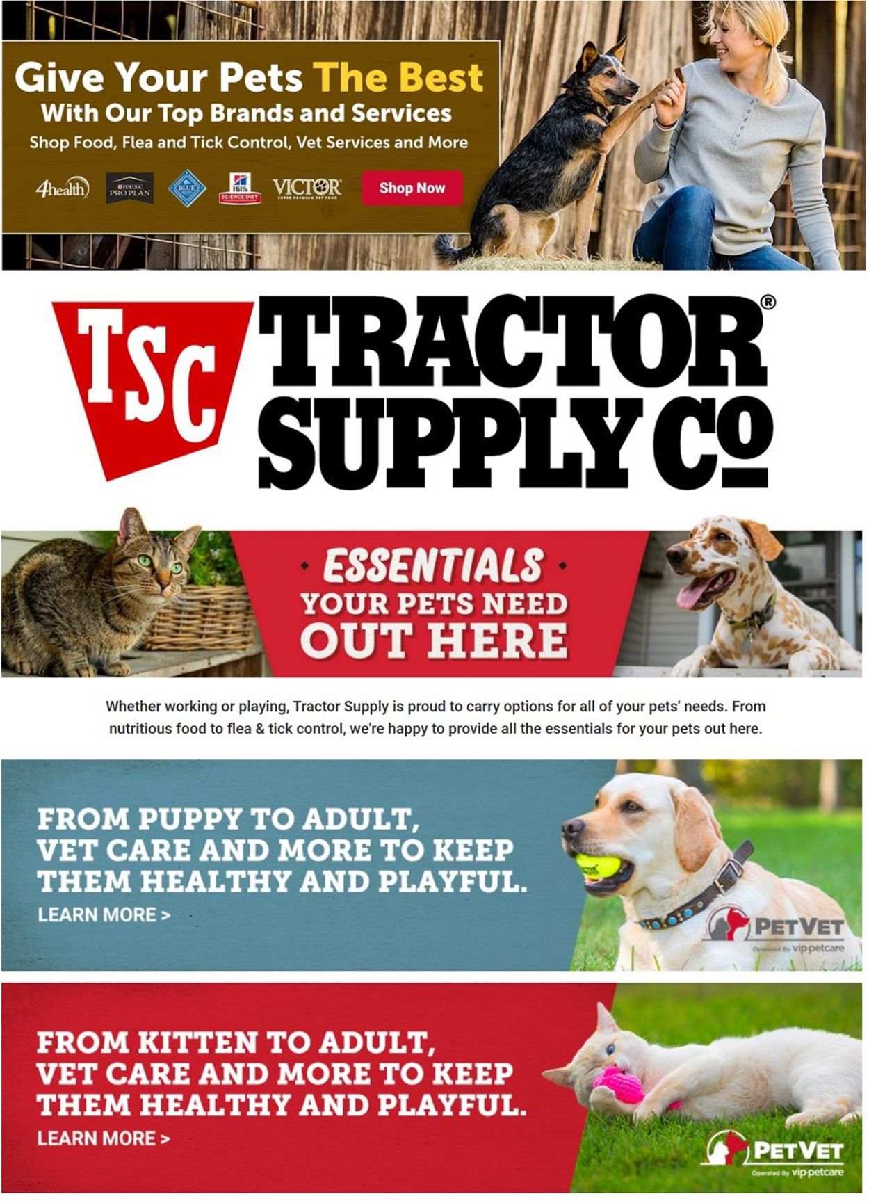 Tractor Supply Weekly Ad Circular - valid 01/31-02/13/2022