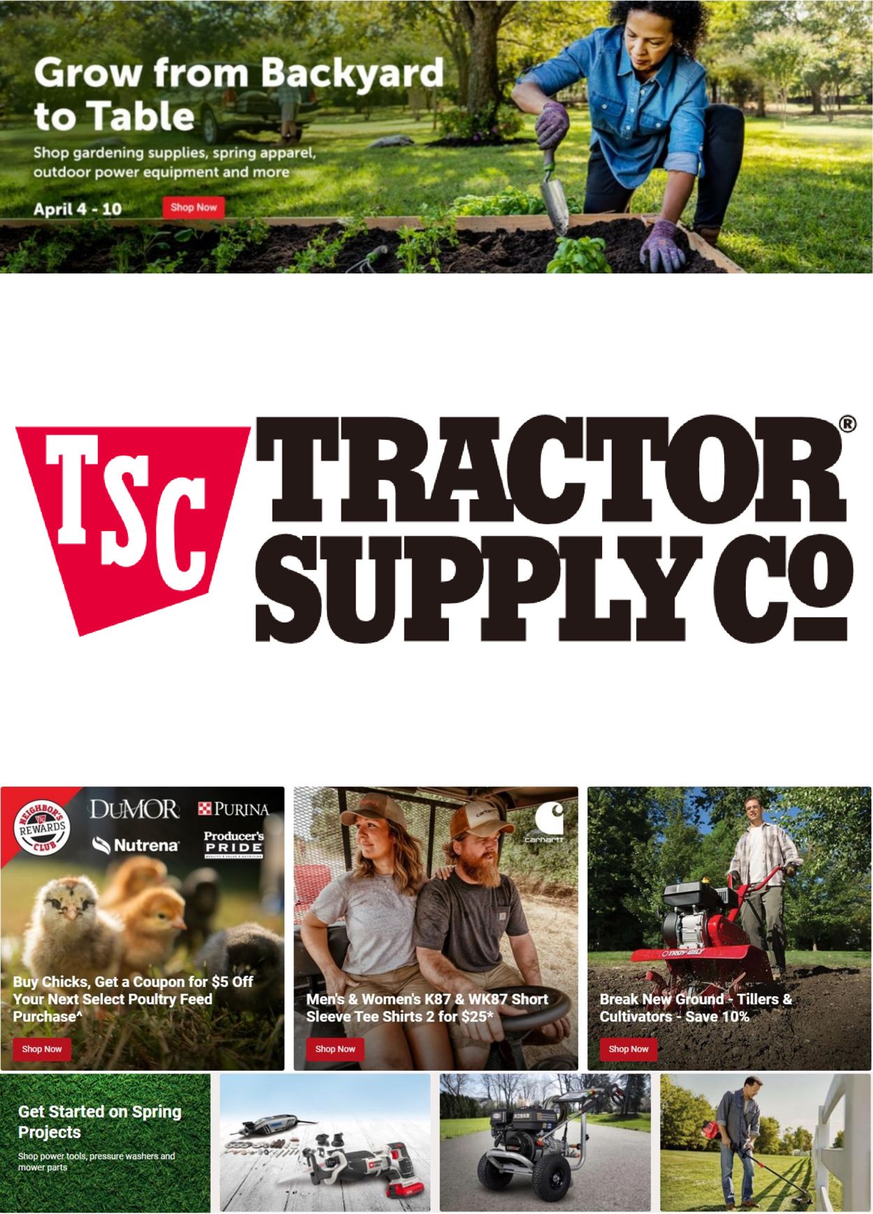 Tractor Supply Weekly Ad Circular - valid 04/04-04/12/2022
